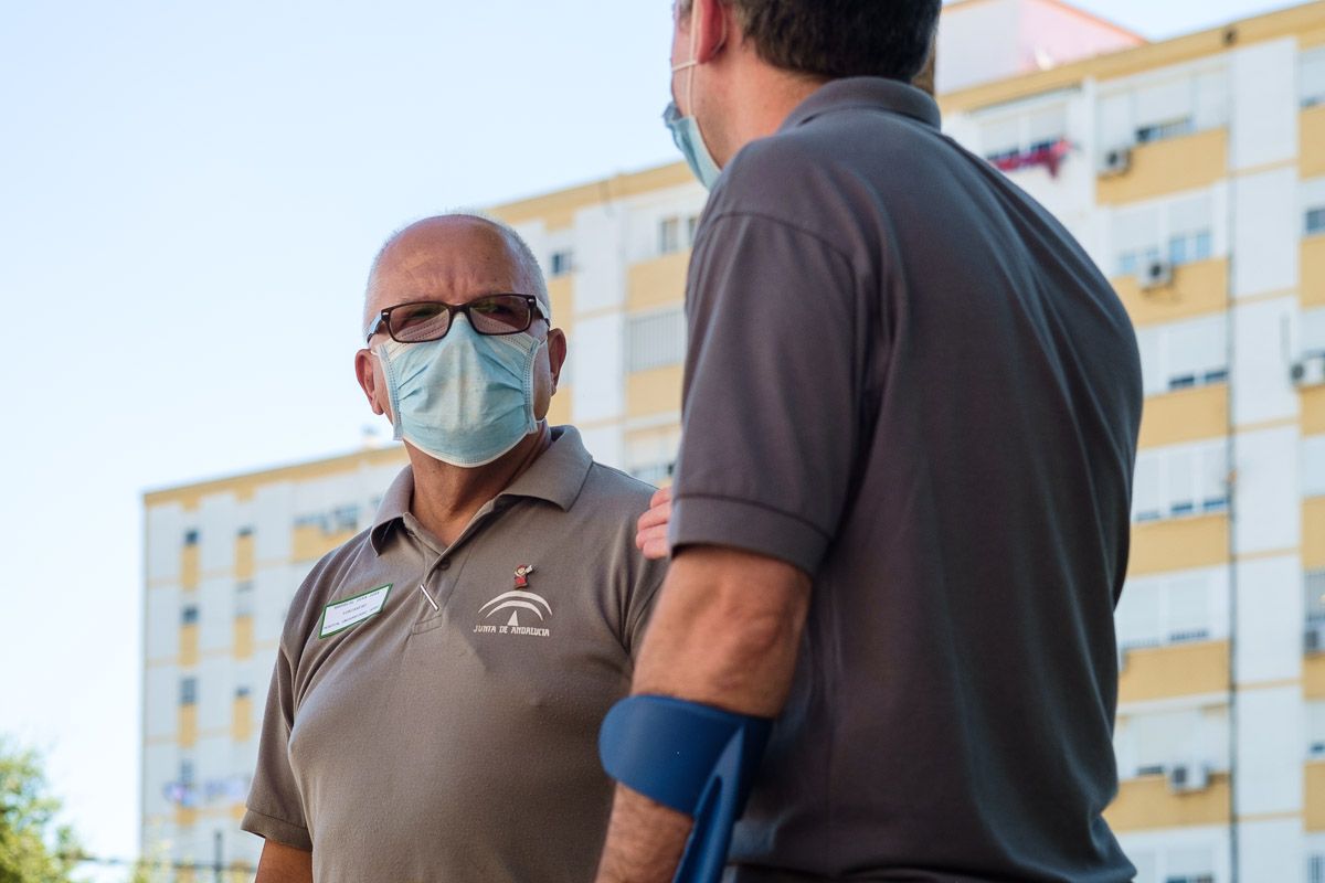 Juan Marisca, el fontanero del SAS que denuncia su situación en el Hospital de Jerez. FOTO: MANU GARCÍA