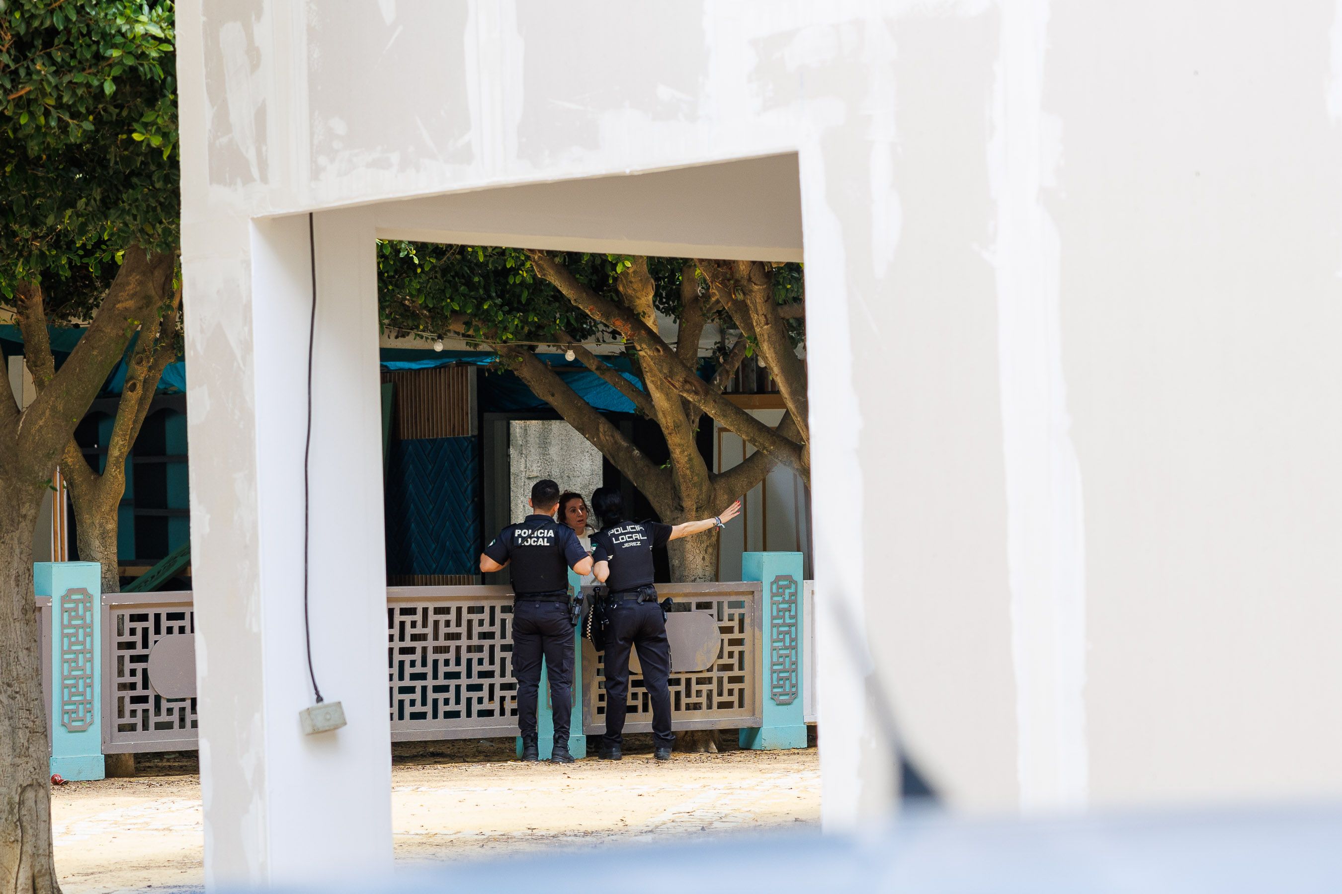  Recta final para el montaje de la Feria del Caballo 2024