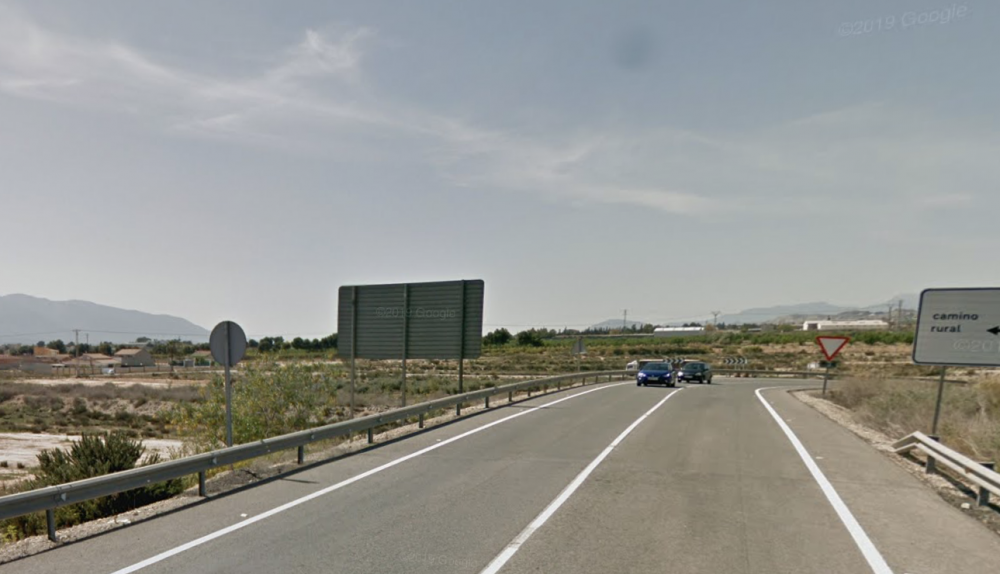 Un tramo de la carretera N 340, en la provincia de Cádiz, que será mejorara por el Gobierno central.