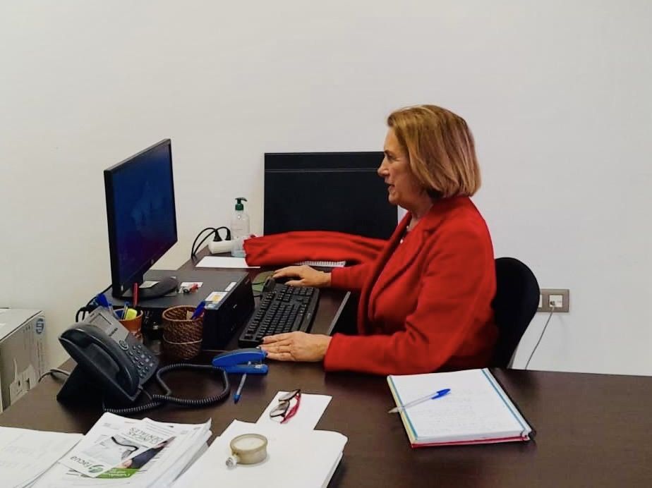 La delegada de Economía del gobierno municipal de Vejer. 