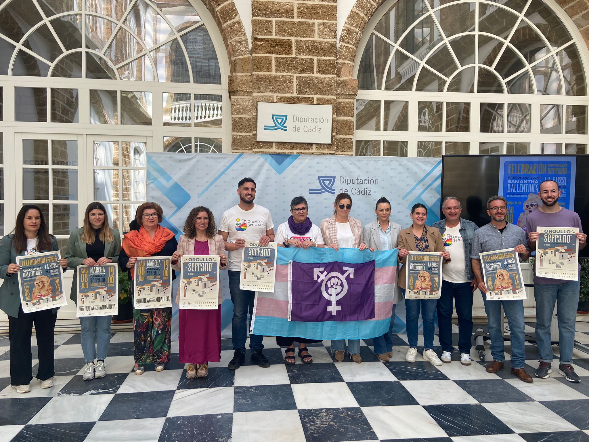 Presentación del XI Orgullo Serrano, jornadas por la dignidad y los derechos de las personas LGTBIQ en la Sierra de Cádiz.