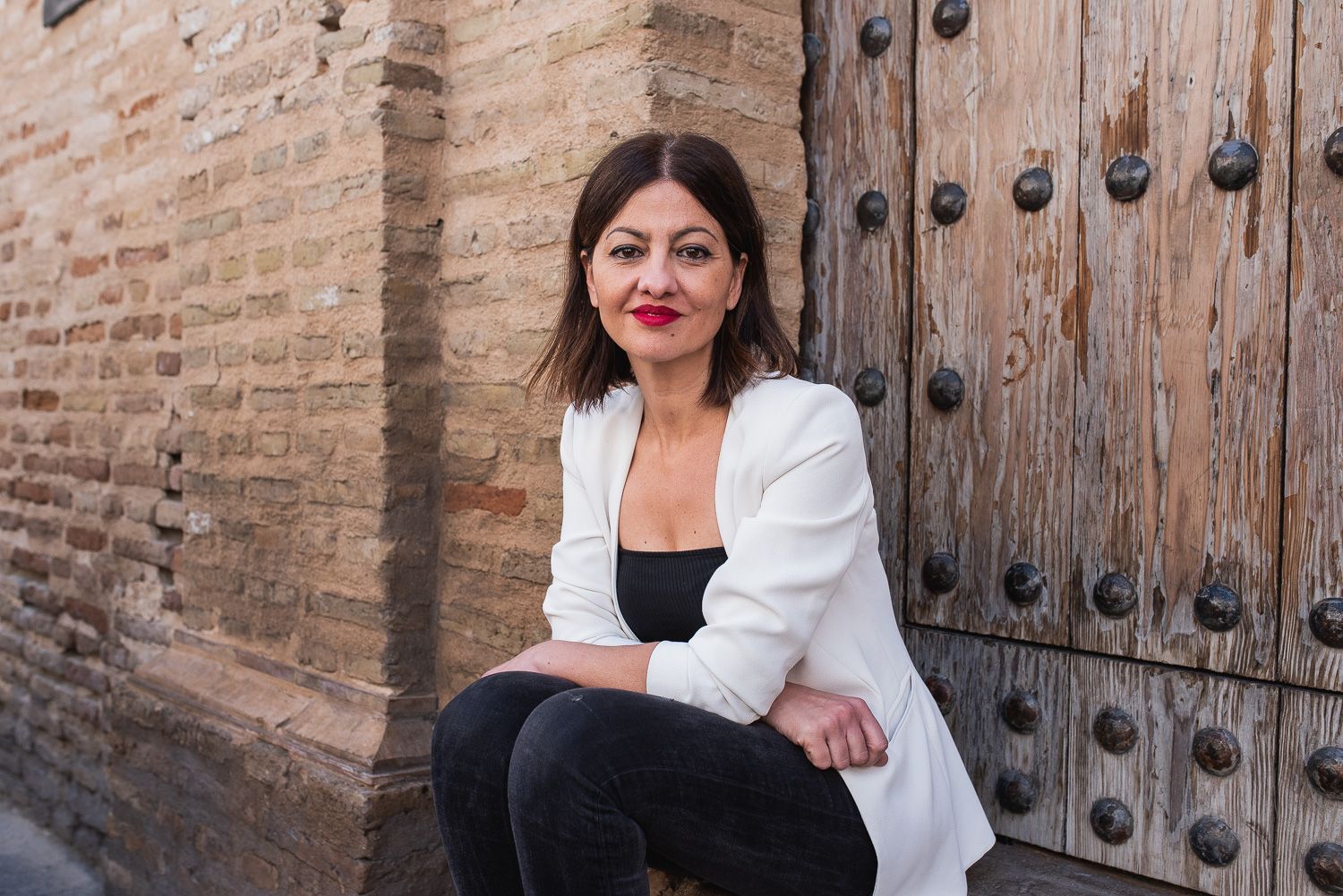 Sira Rego, para la entrevista con lavozdelsur.es.