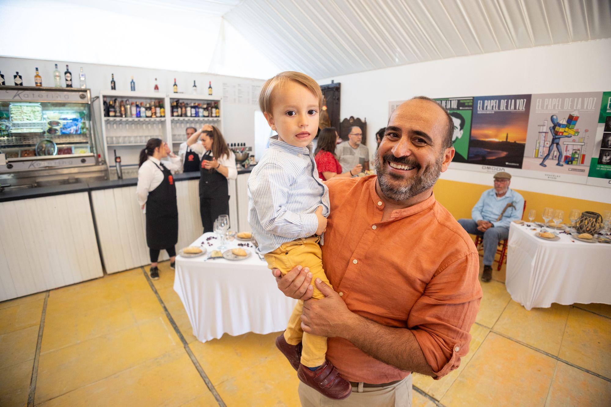 Inauguración de la caseta de lavozdelsur.es en la Feria del Caballo 2024