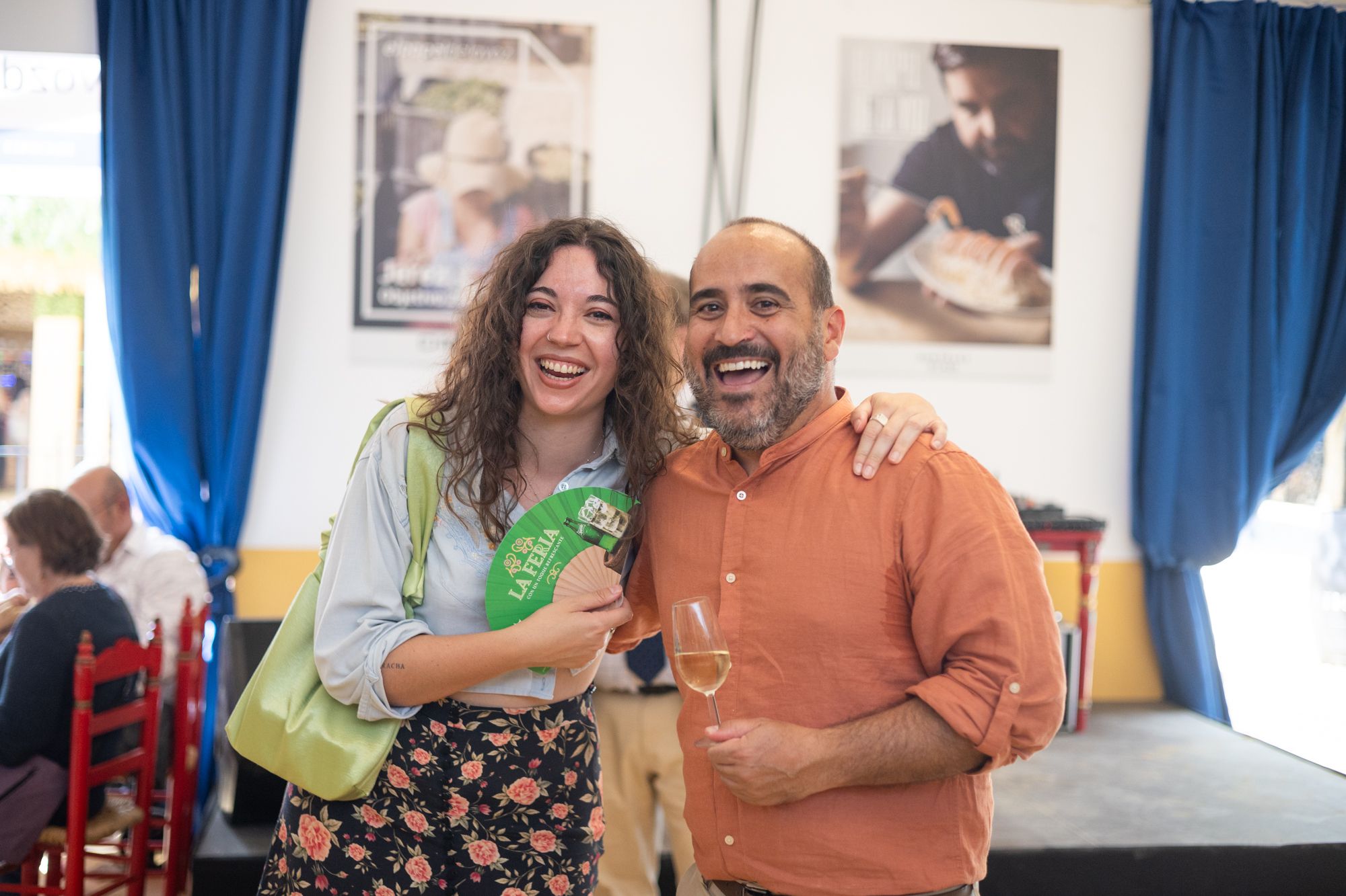 Inauguración de la caseta de lavozdelsur.es en la Feria del Caballo 2024