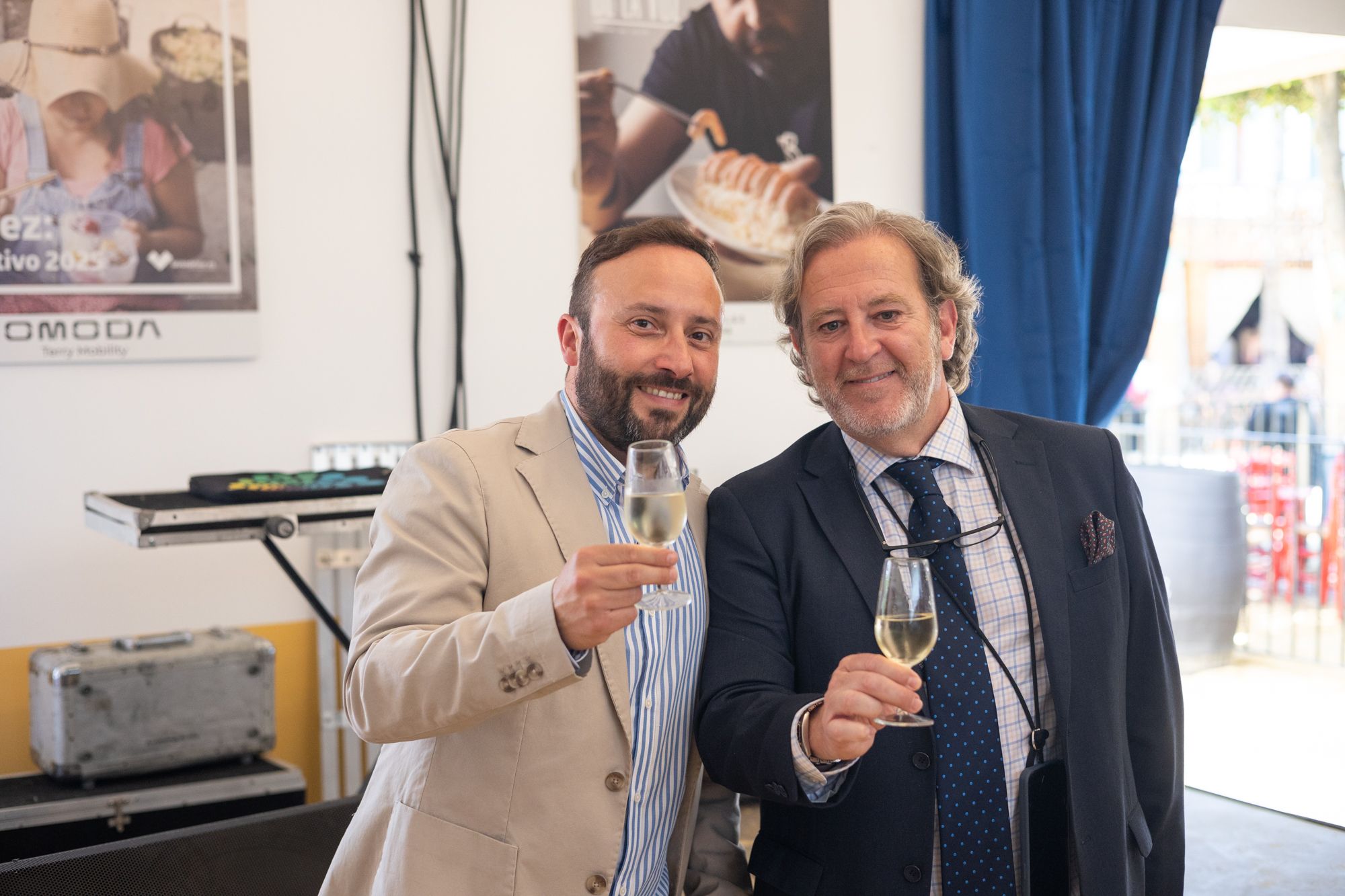 Inauguración de la caseta de lavozdelsur.es en la Feria del Caballo 2024