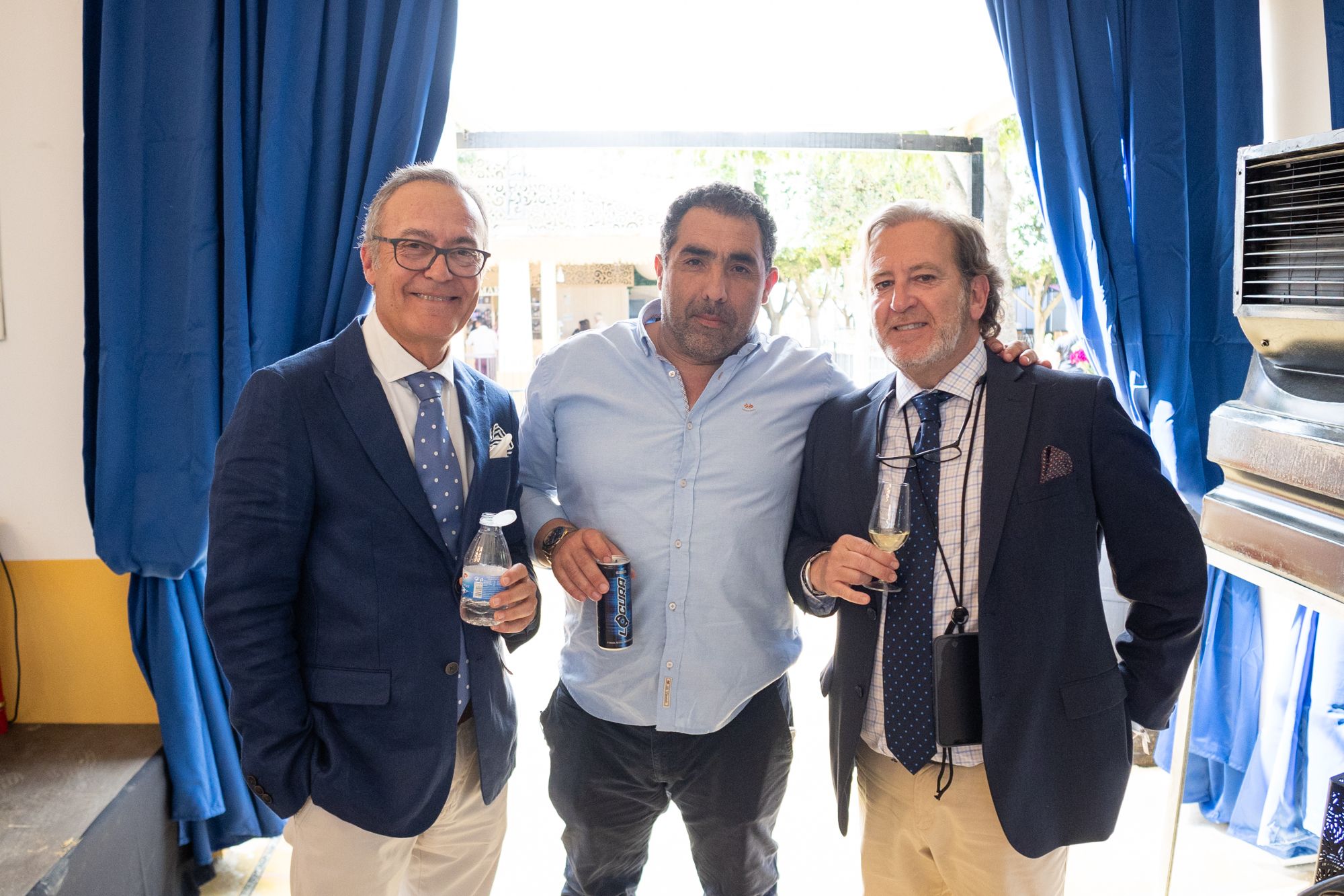 Inauguración de la caseta de lavozdelsur.es en la Feria del Caballo 2024