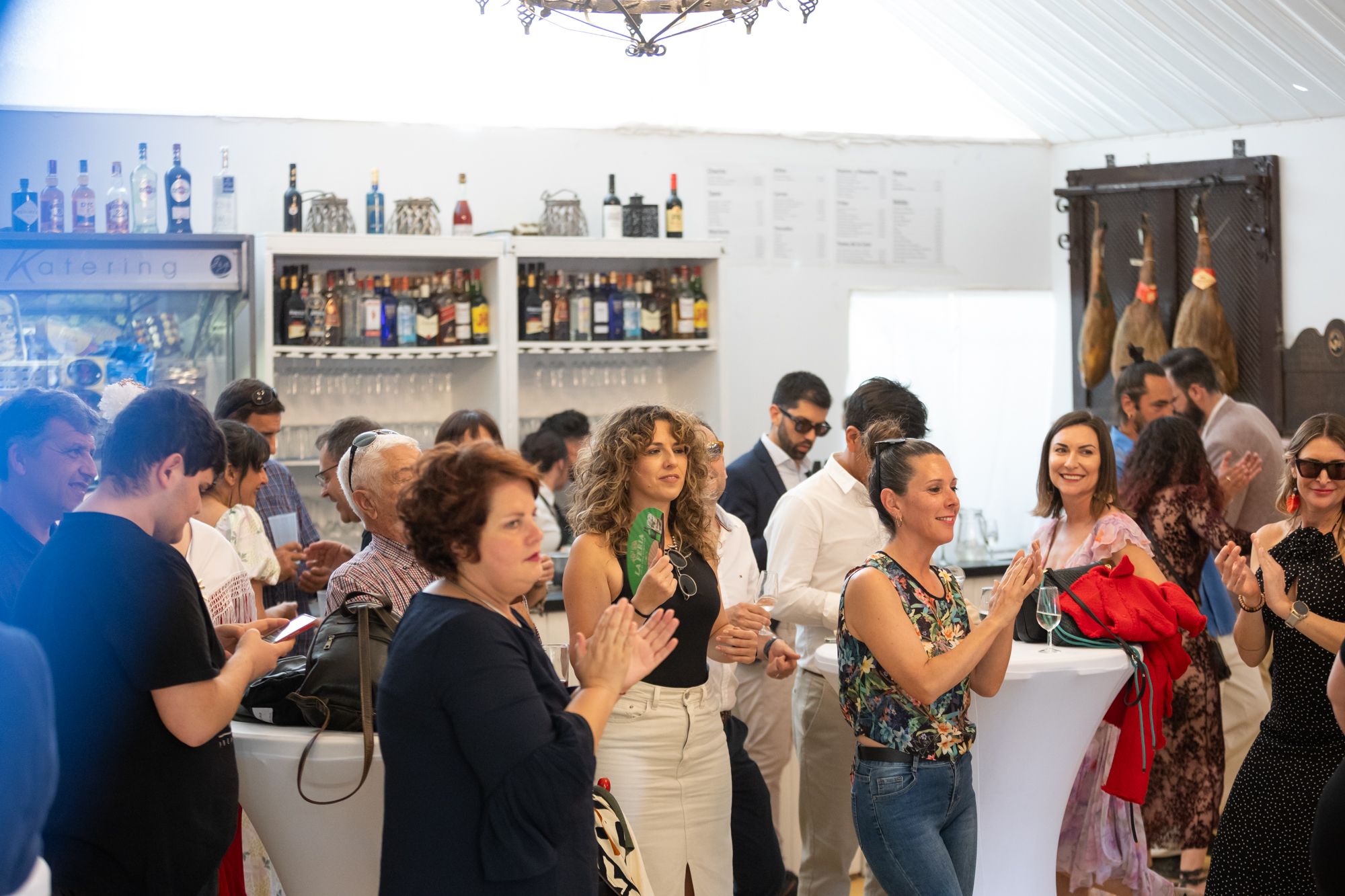 Inauguración de la caseta de lavozdelsur.es en la Feria del Caballo 2024