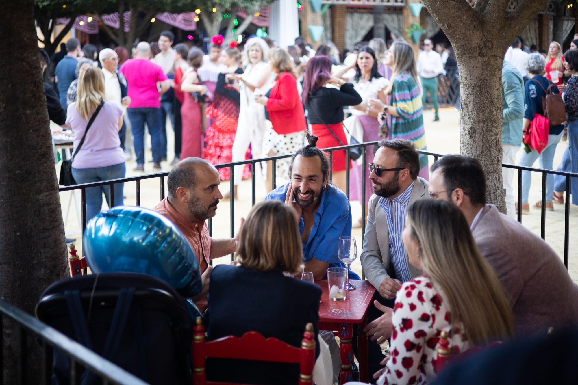 Inauguración de la caseta de lavozdelsur.es en la Feria del Caballo 2024