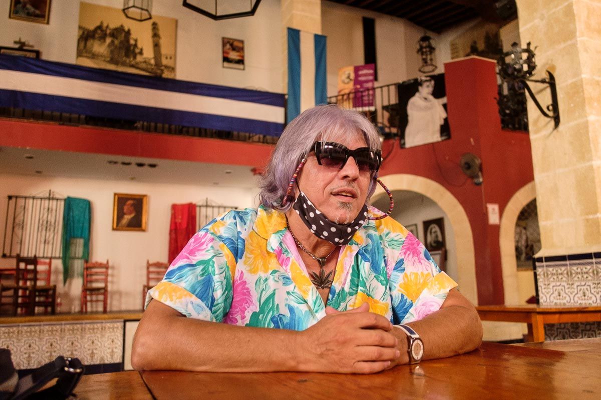 Antonio Malena, durante el encuentro con este medio. FOTO: MANU GARCÍA