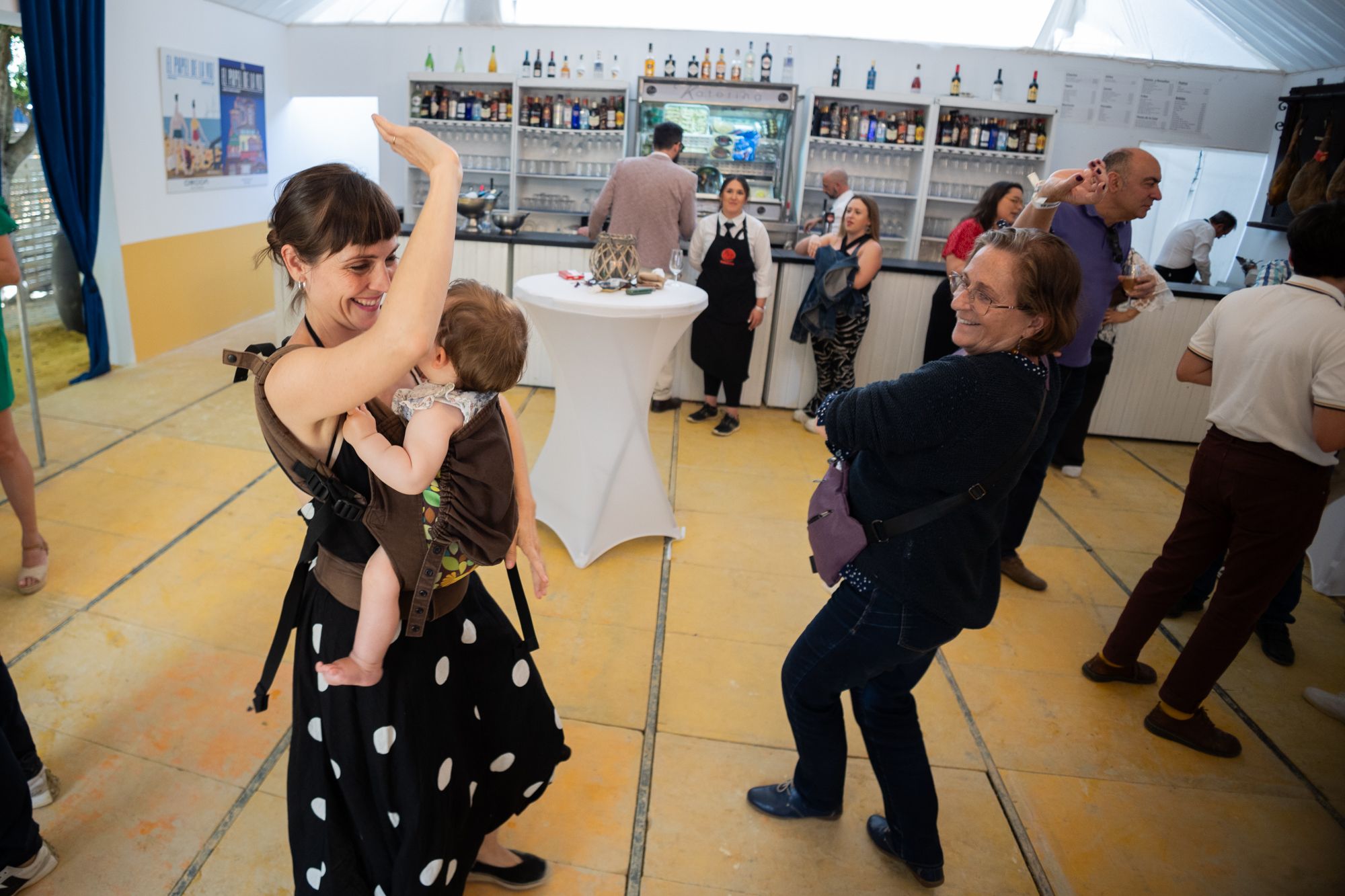 Inauguración de la caseta de lavozdelsur.es en la Feria del Caballo 2024