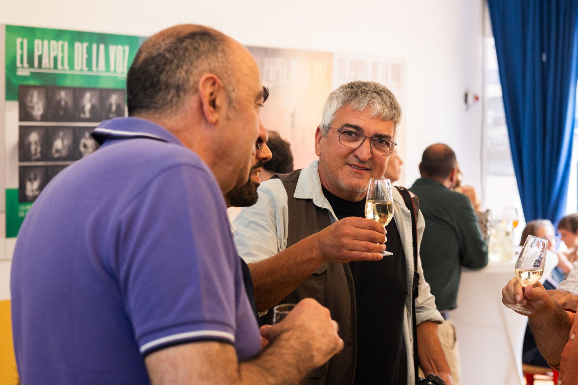 Inauguración de la caseta de lavozdelsur.es en la Feria del Caballo 2024