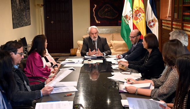 Reunión de la Comisión Local de Patrimonio Histórico del Ayuntamiento de Jerez.