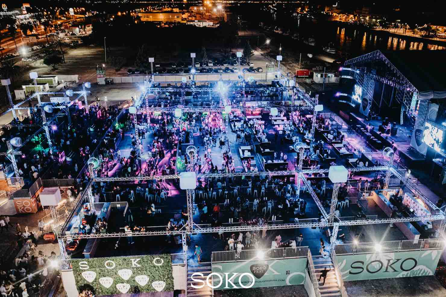 Una de las noches de Soko Puerto, en una imagen de la página de Facebook del evento.