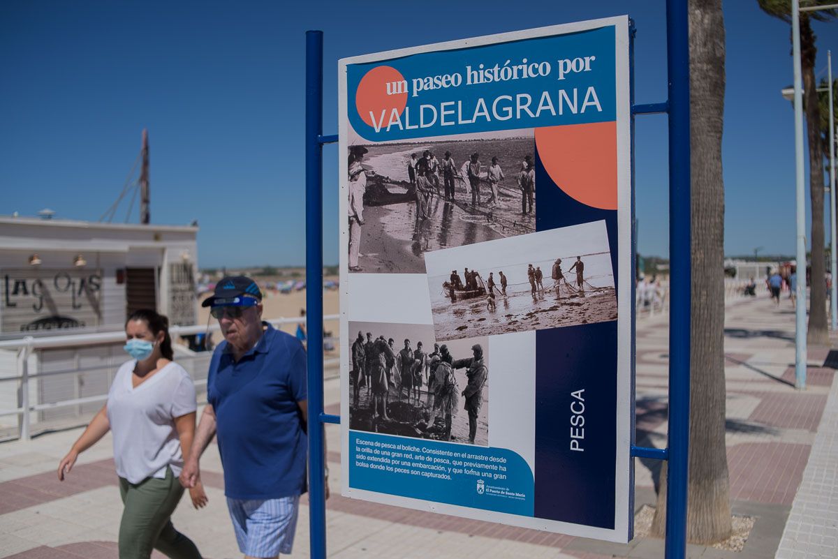 Paseo marítimo de Valdelagrana, el pasado verano. Autor: Manu García