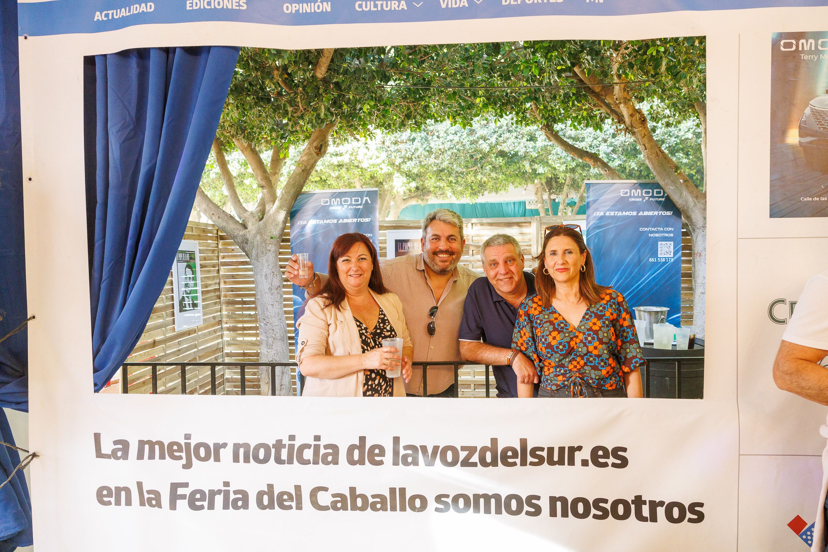 Martes de Feria de Jerez en la caseta de lavozdelsur.es 