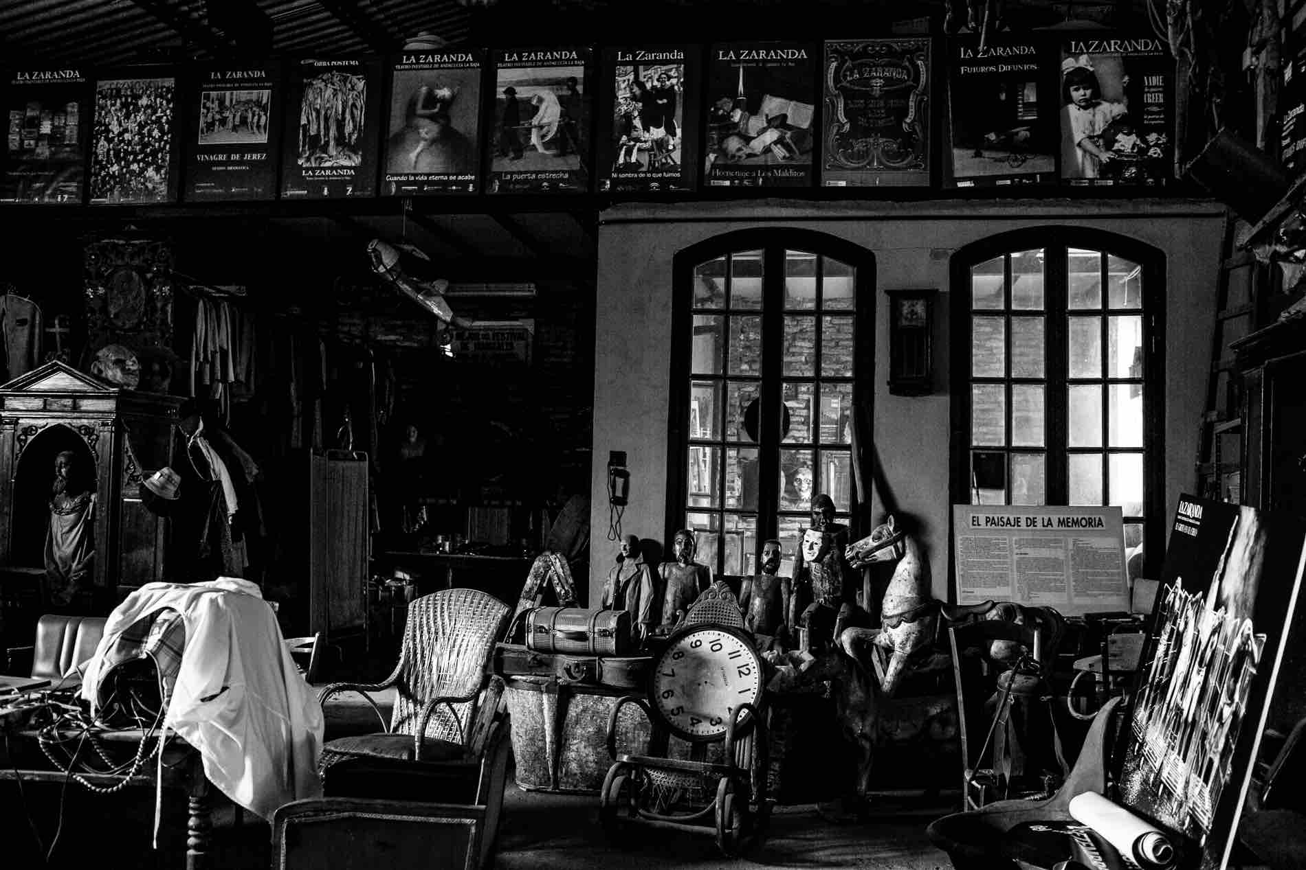 Interior de la Nave de La Zaranda en Jerez, en una imagen de archivo. FOTO: JUAN CARLOS TORO