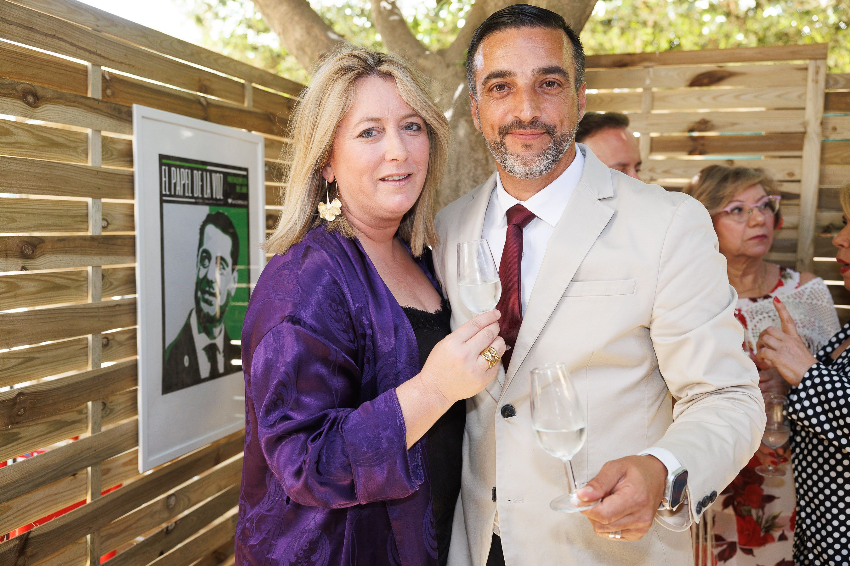 La caseta de lavozdelsur.es, el miércoles de Feria de Jerez