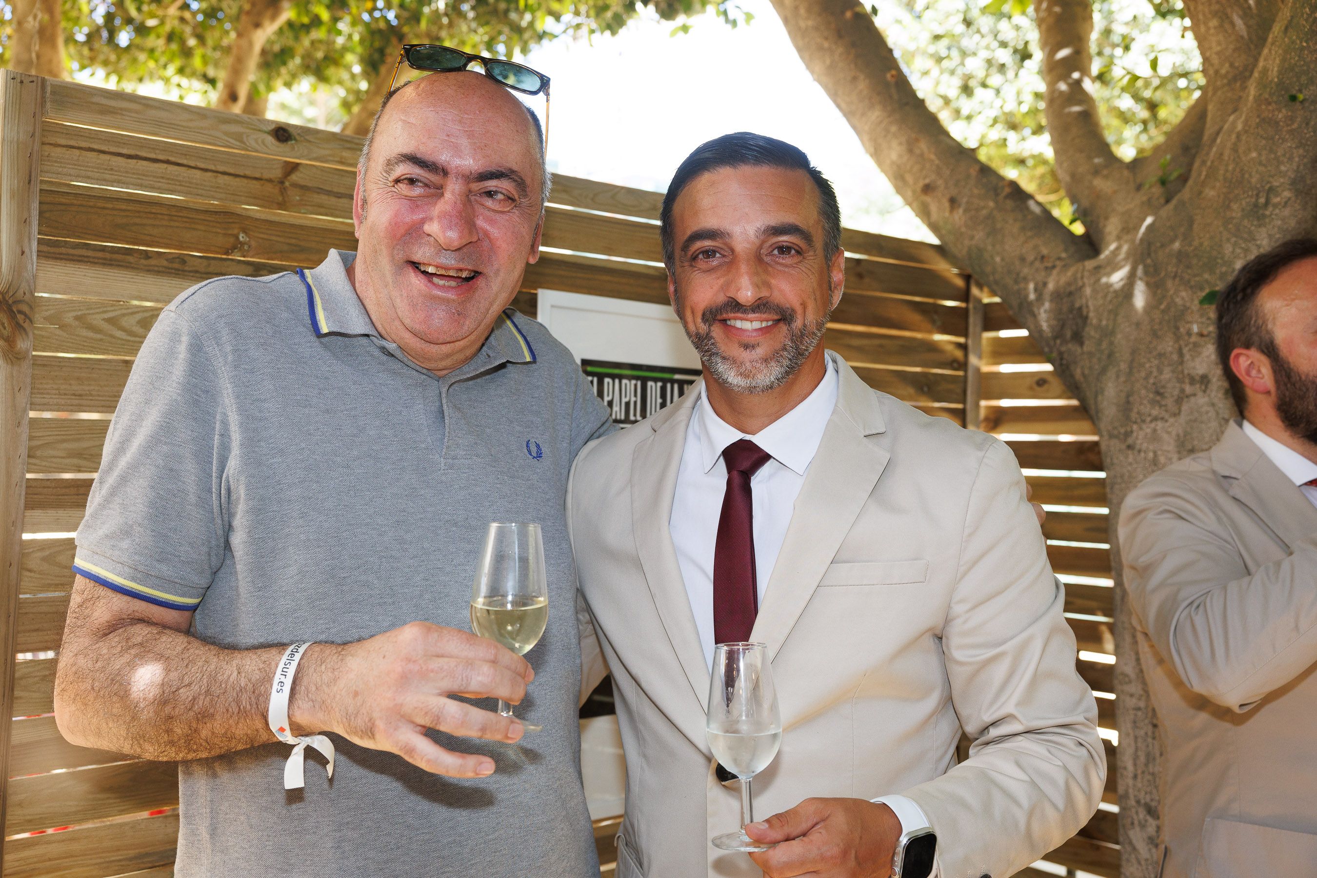 La caseta de lavozdelsur.es, el miércoles de Feria de Jerez