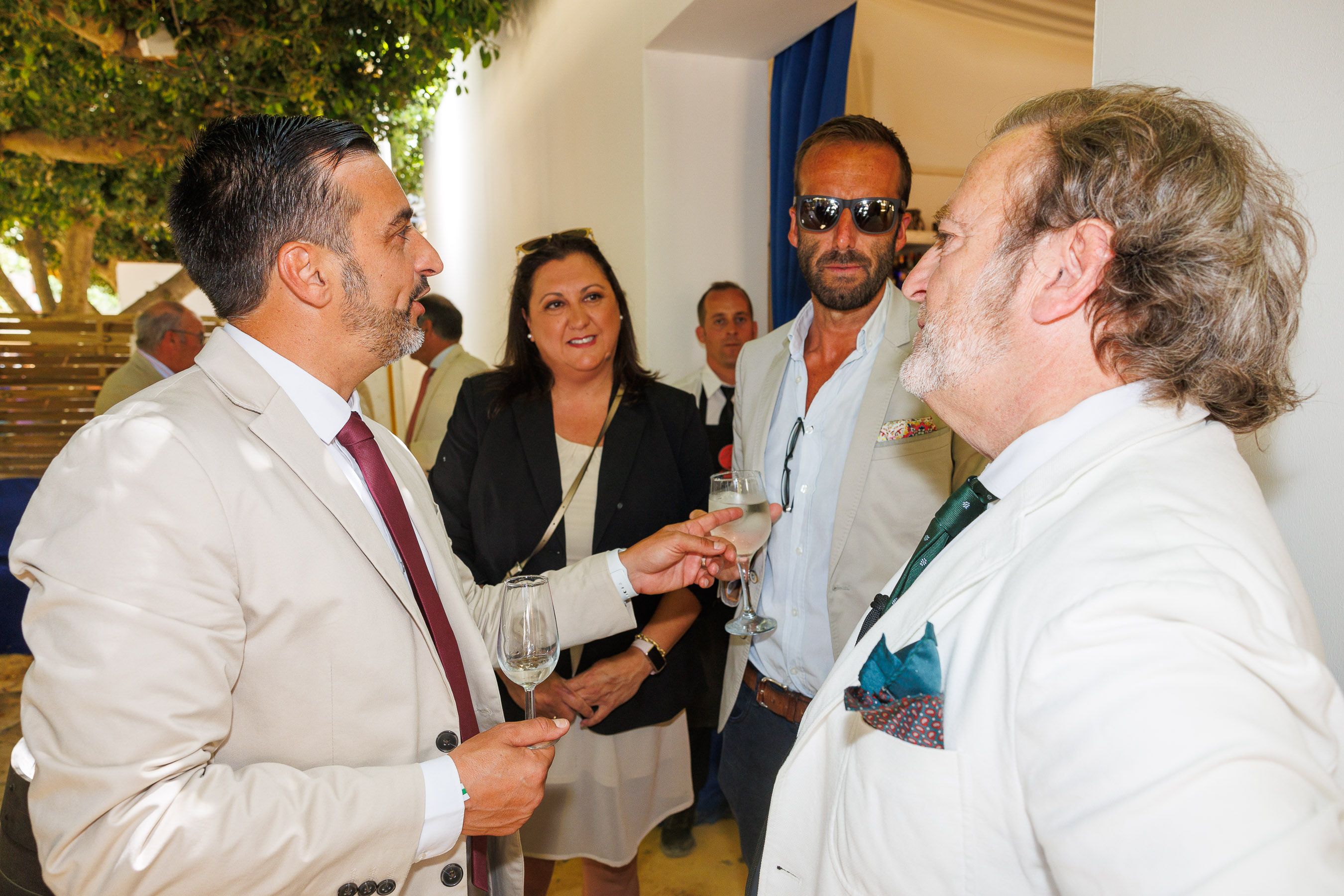 La caseta de lavozdelsur.es, el miércoles de Feria de Jerez