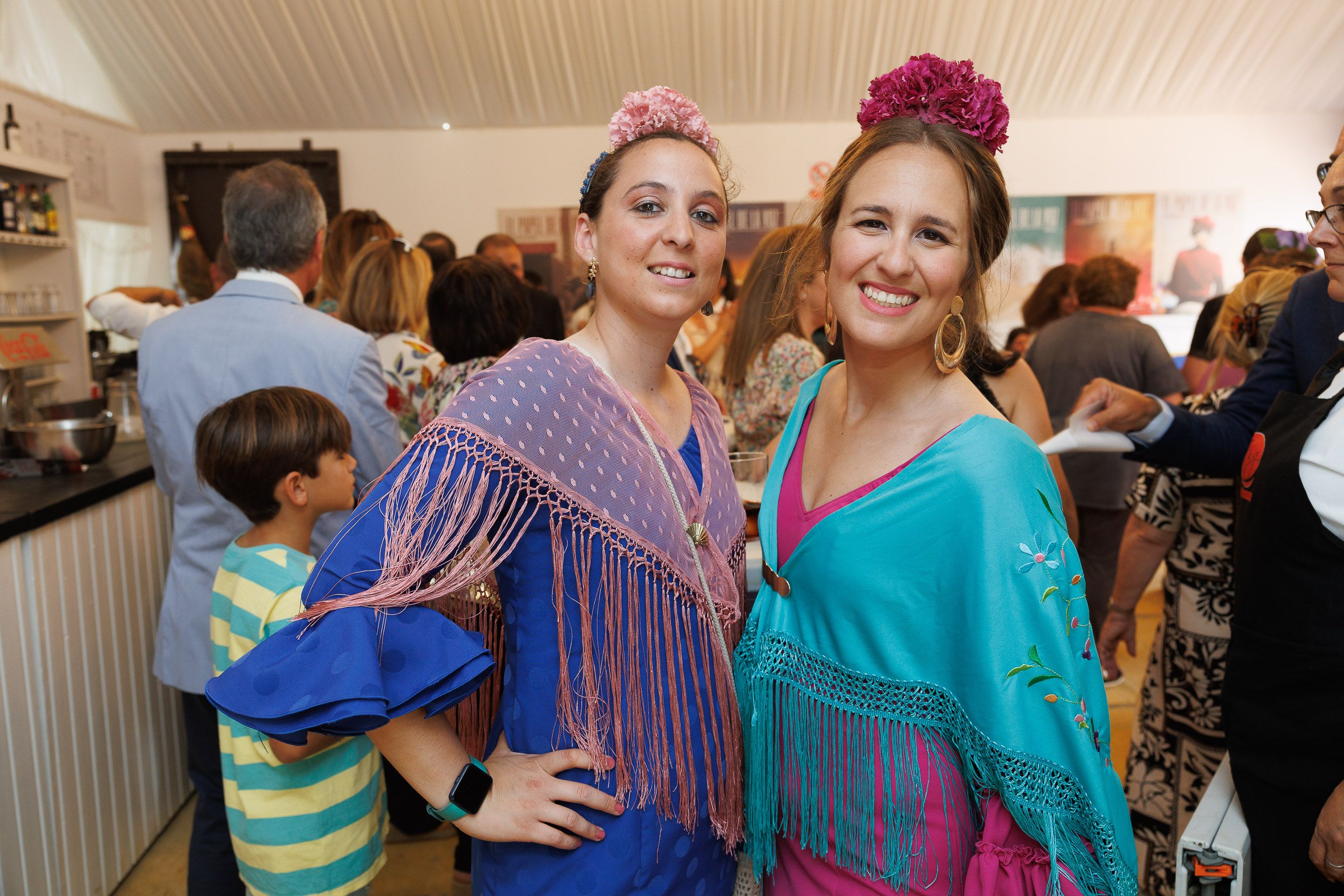 La caseta de lavozdelsur.es, el miércoles de Feria de Jerez