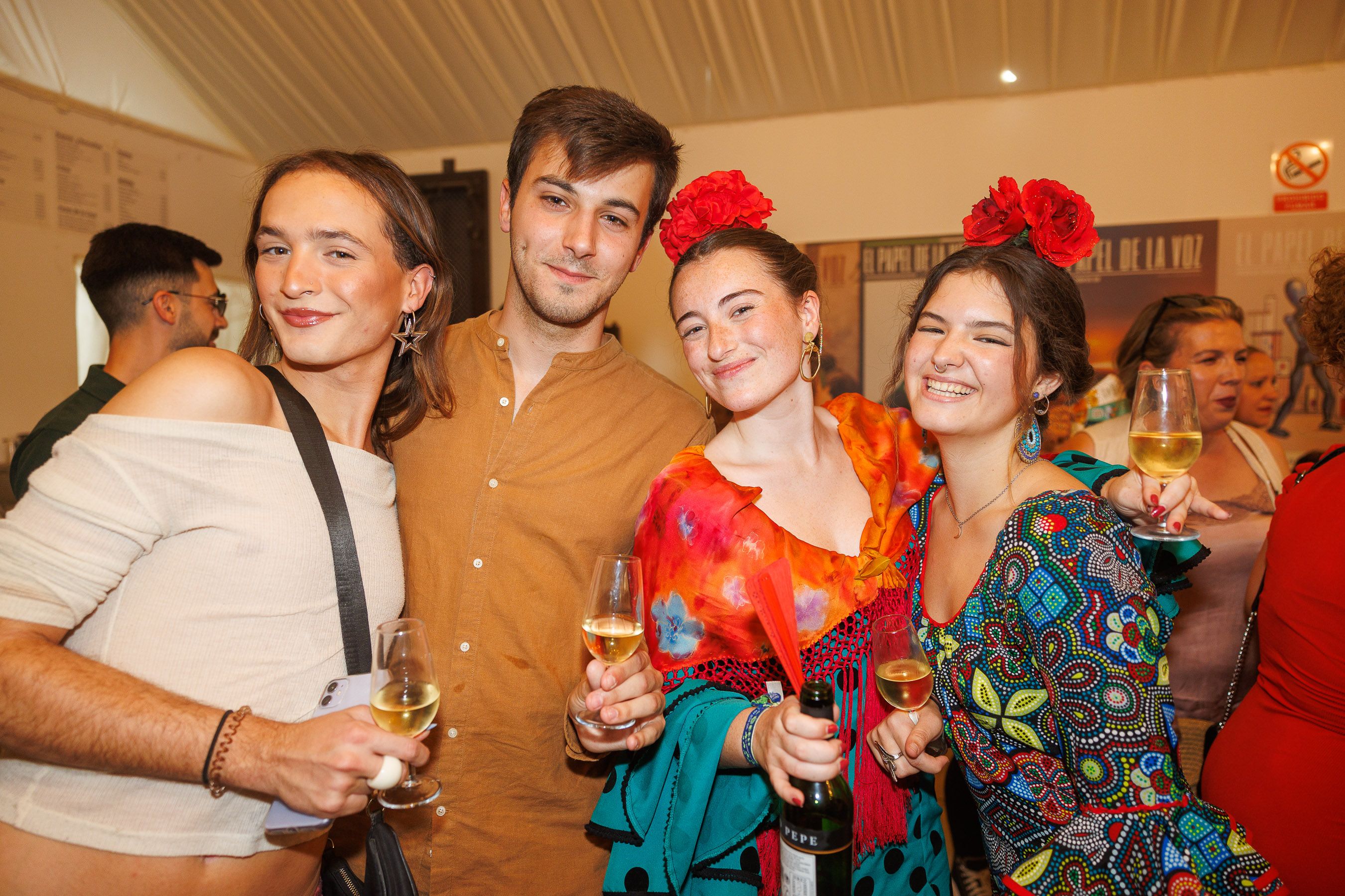 La caseta de lavozdelsur.es, el miércoles de Feria de Jerez