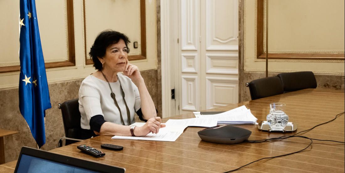 La ministra de Educación, Isabel Celaá. FOTO: Moncloa