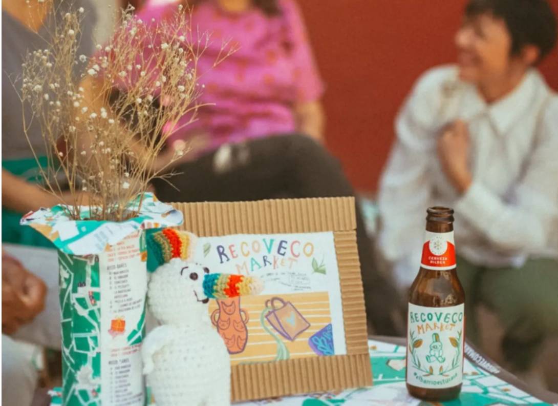 Un momento de una edición pasada de Recoveco Market, publicado en las redes sociales del proyecto.
