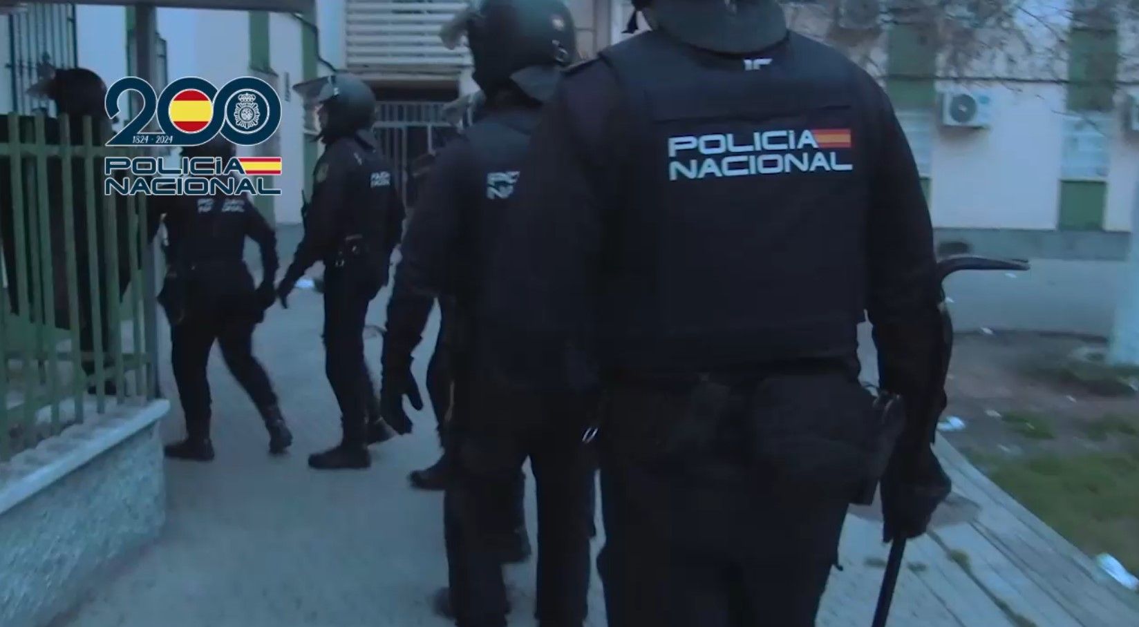 La Policía, en el operativo en Sevilla contra un clan que traficaba con cocaína.