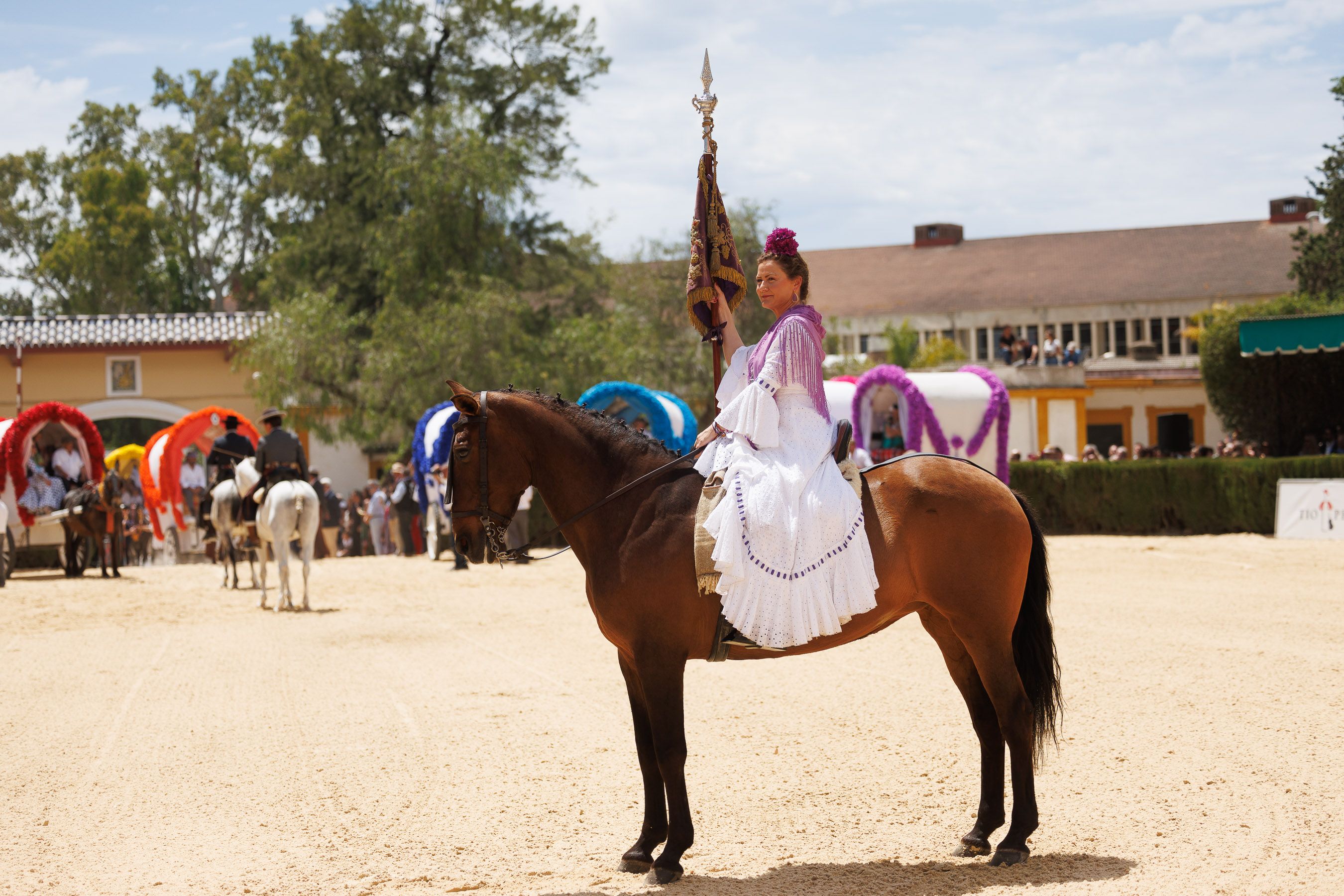 Los rocieros de Jerez reciben el Caballo de Oro 2024 