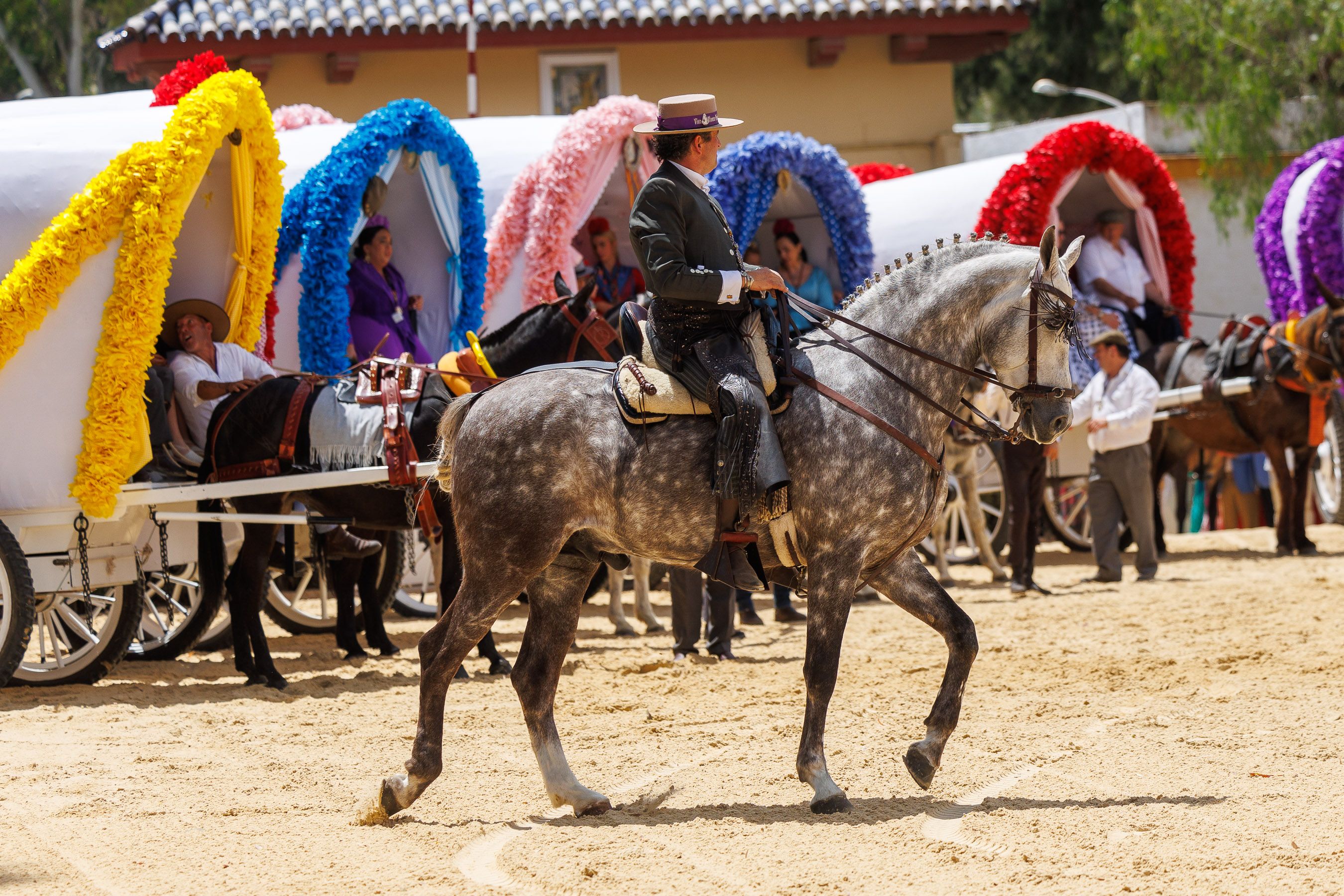 Los rocieros de Jerez reciben el Caballo de Oro 2024 