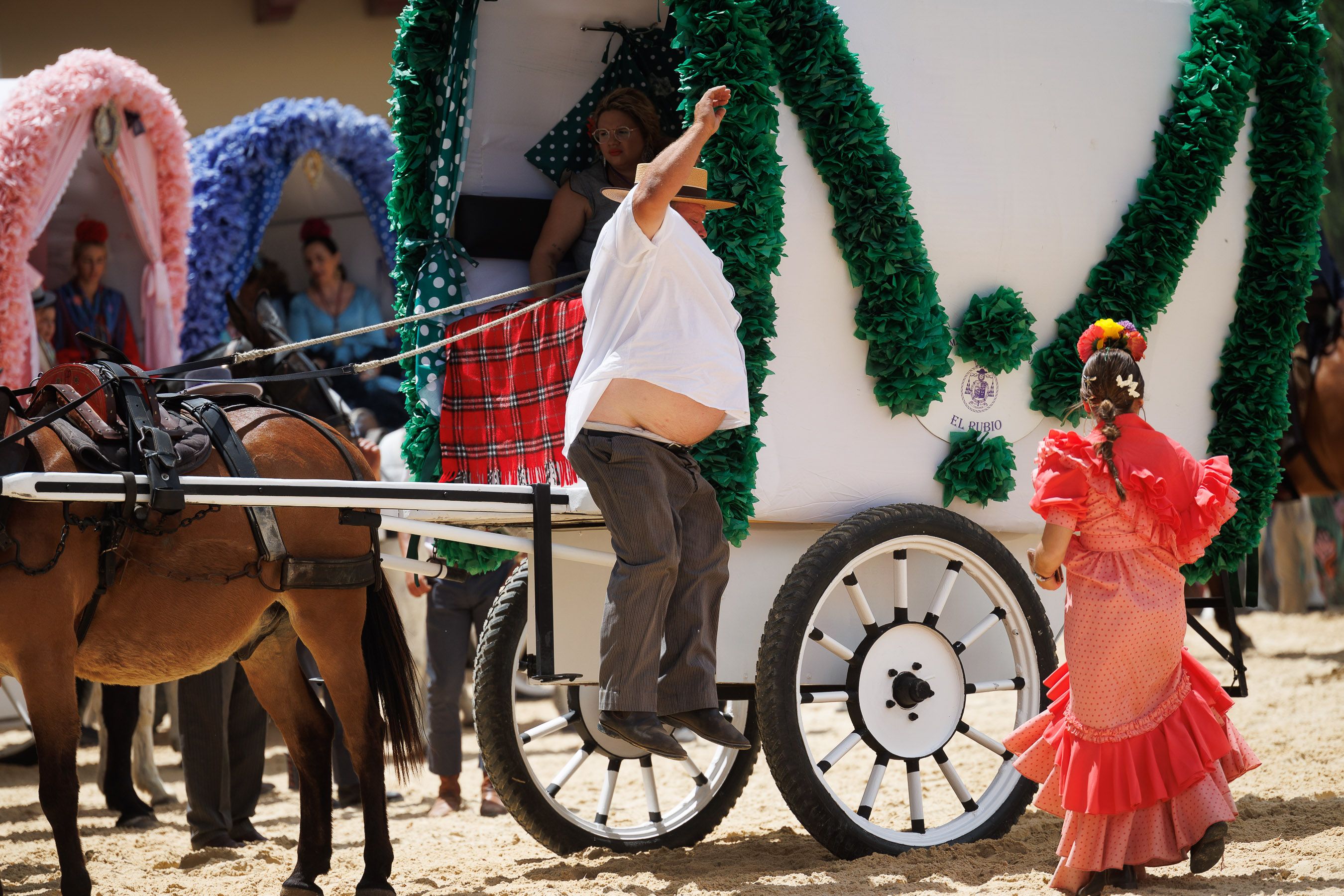 Los rocieros de Jerez reciben el Caballo de Oro 2024 