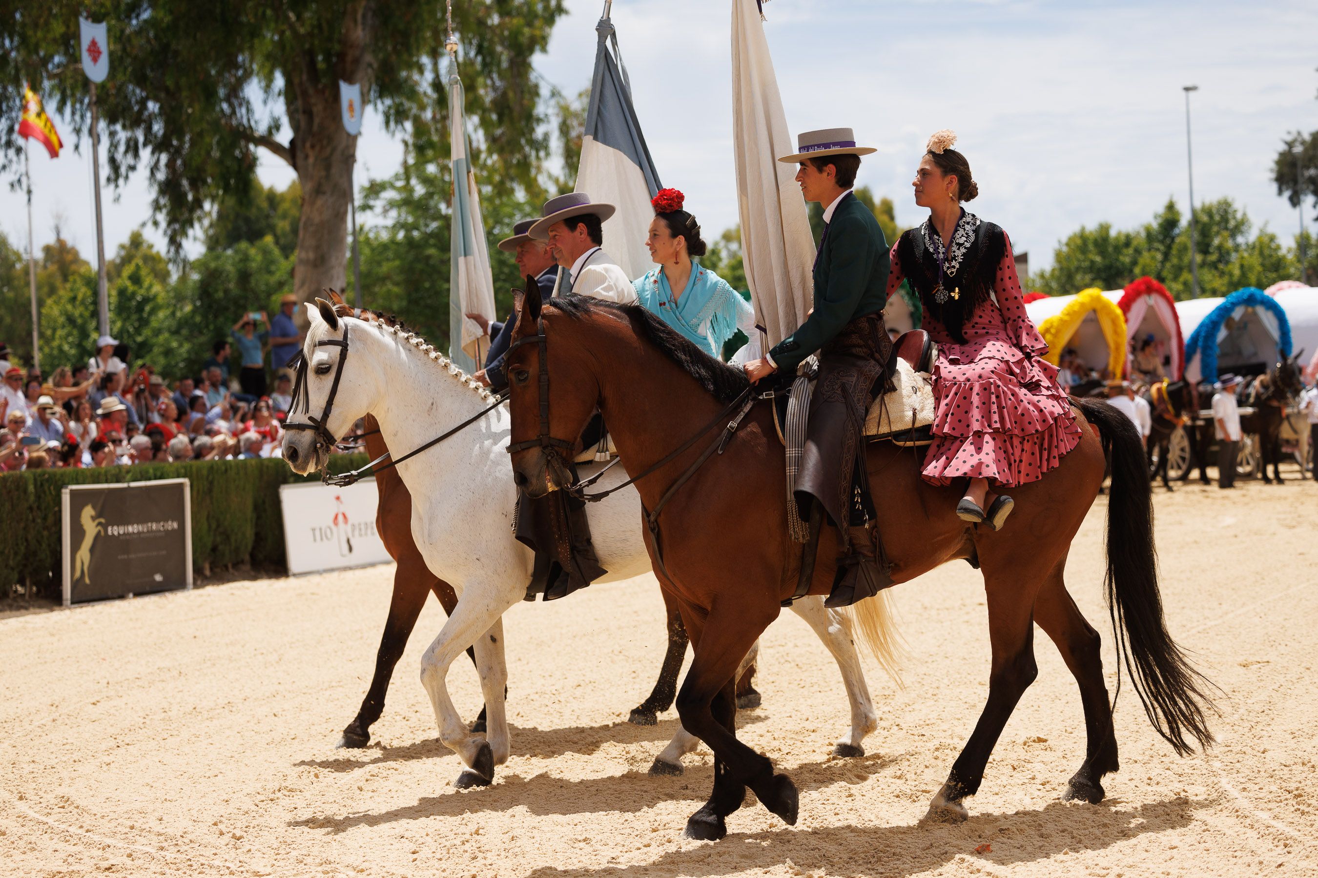 Los rocieros de Jerez reciben el Caballo de Oro 2024 
