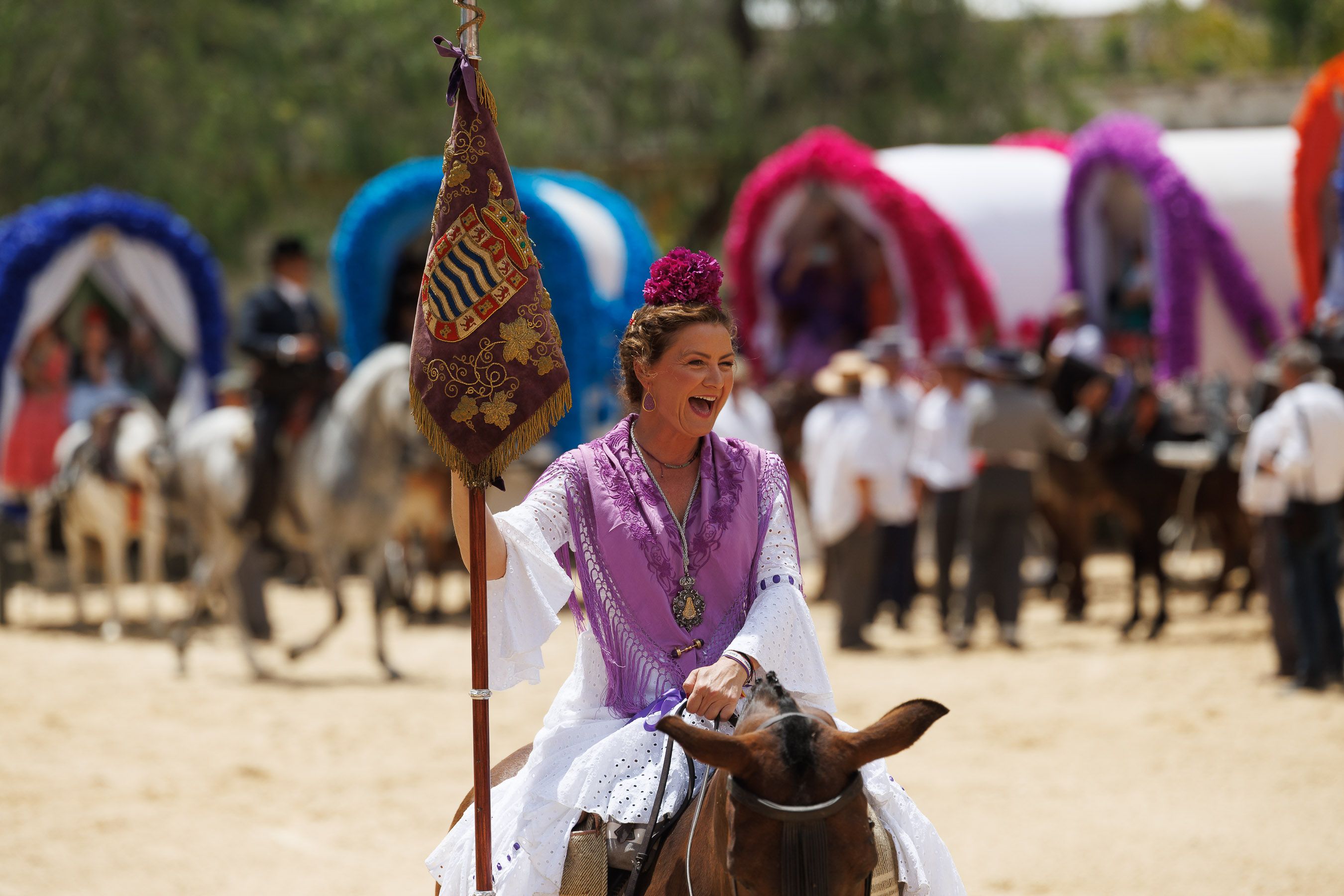 Los rocieros de Jerez reciben el Caballo de Oro 2024 