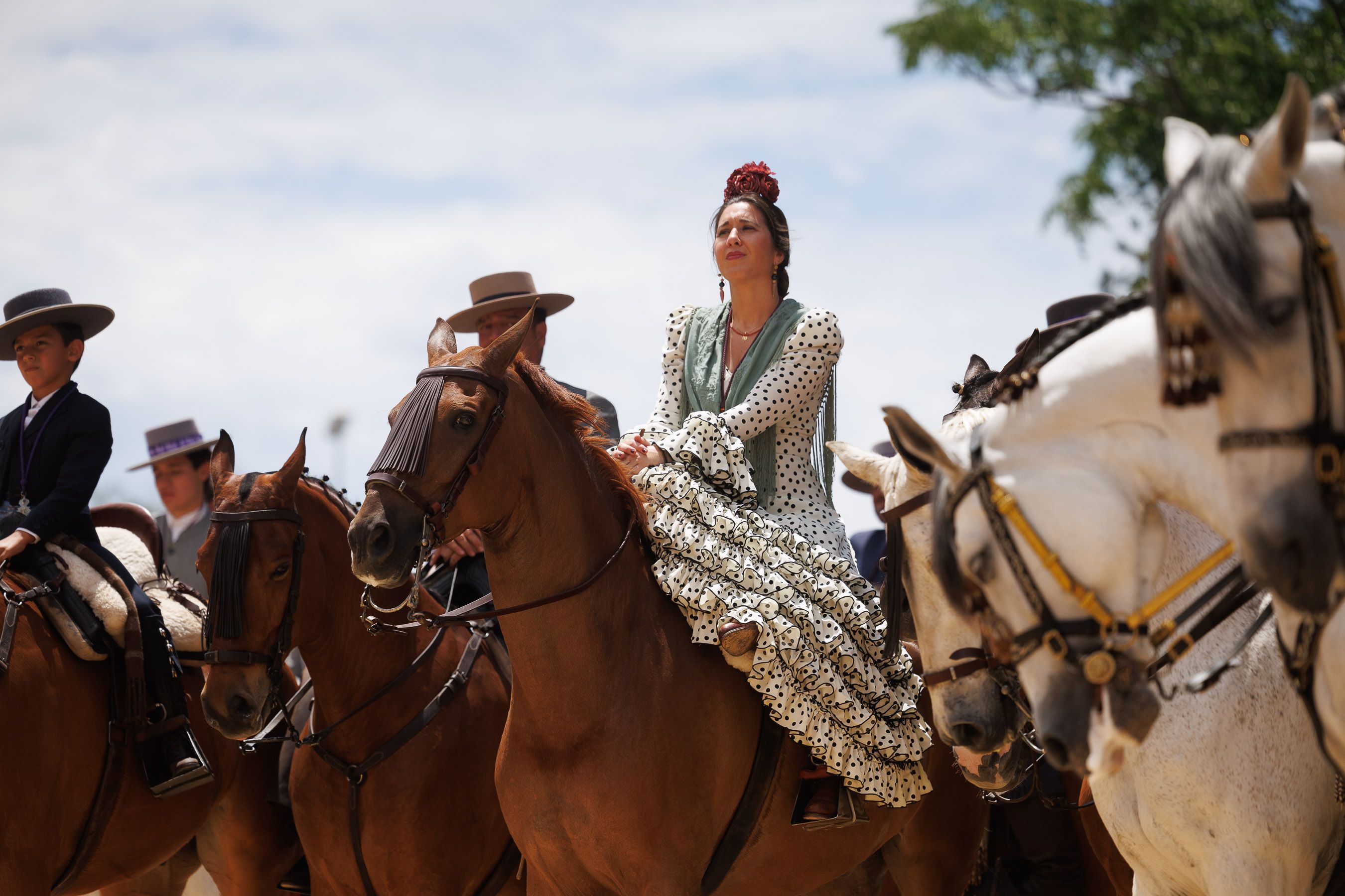 Los rocieros de Jerez reciben el Caballo de Oro 2024 