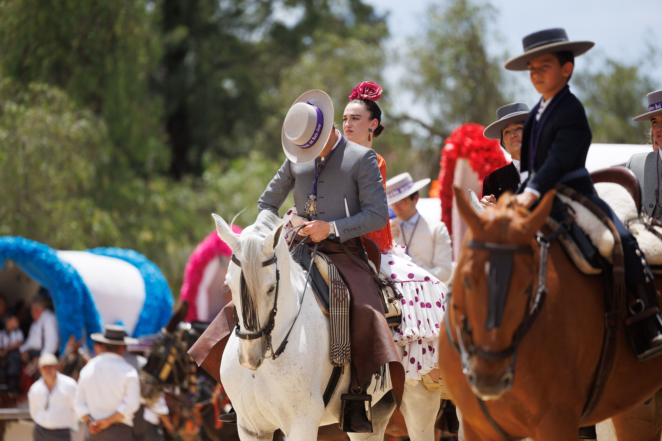 Los rocieros de Jerez reciben el Caballo de Oro 2024 