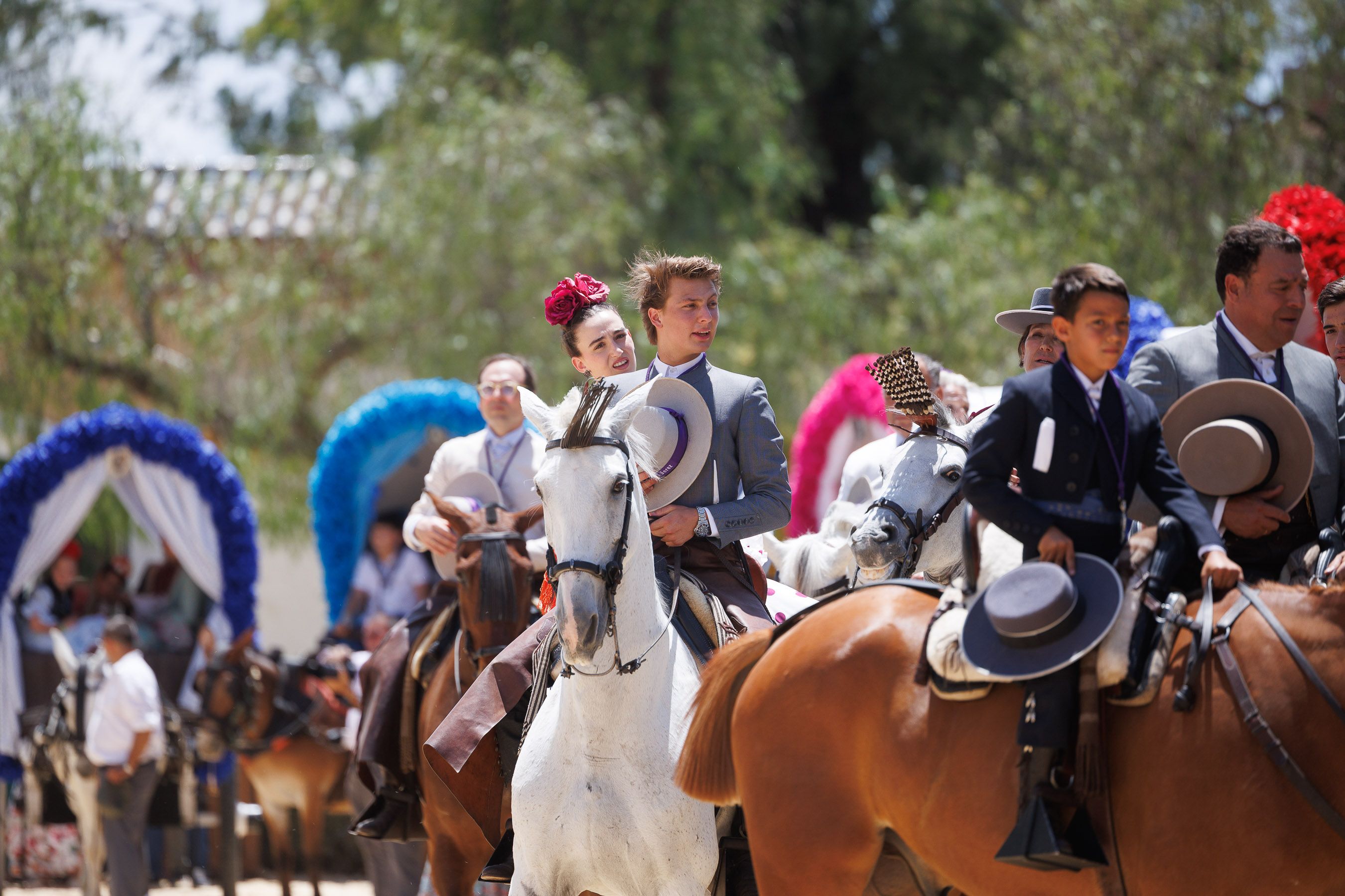 Los rocieros de Jerez reciben el Caballo de Oro 2024 