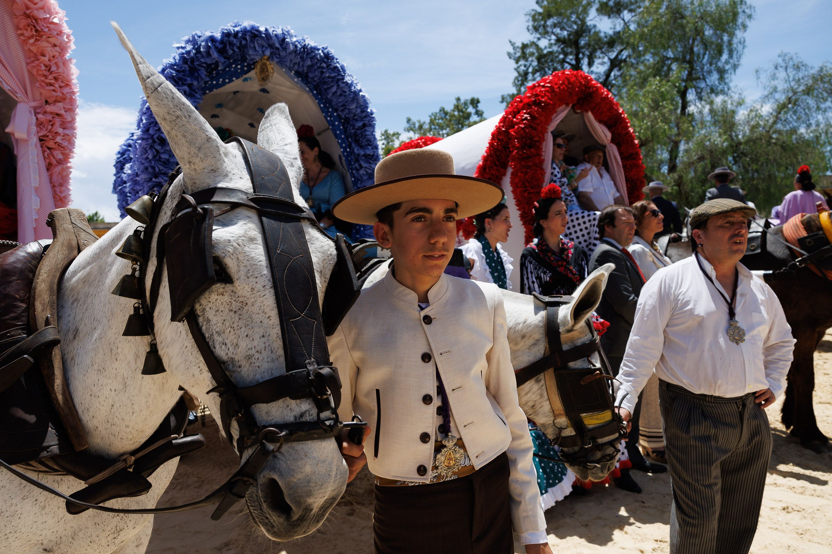 Los rocieros de Jerez reciben el Caballo de Oro 2024 