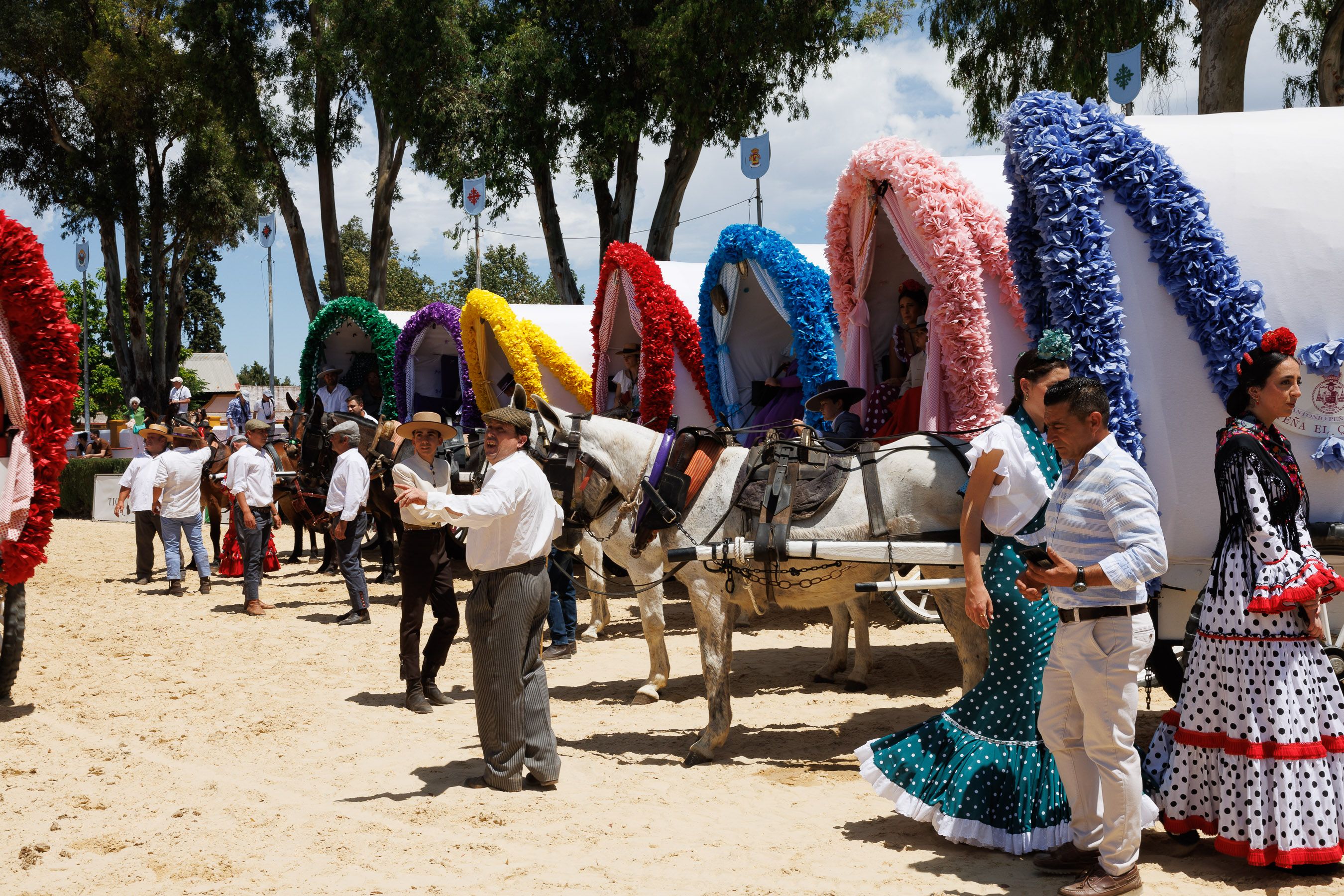 Los rocieros de Jerez reciben el Caballo de Oro 2024 