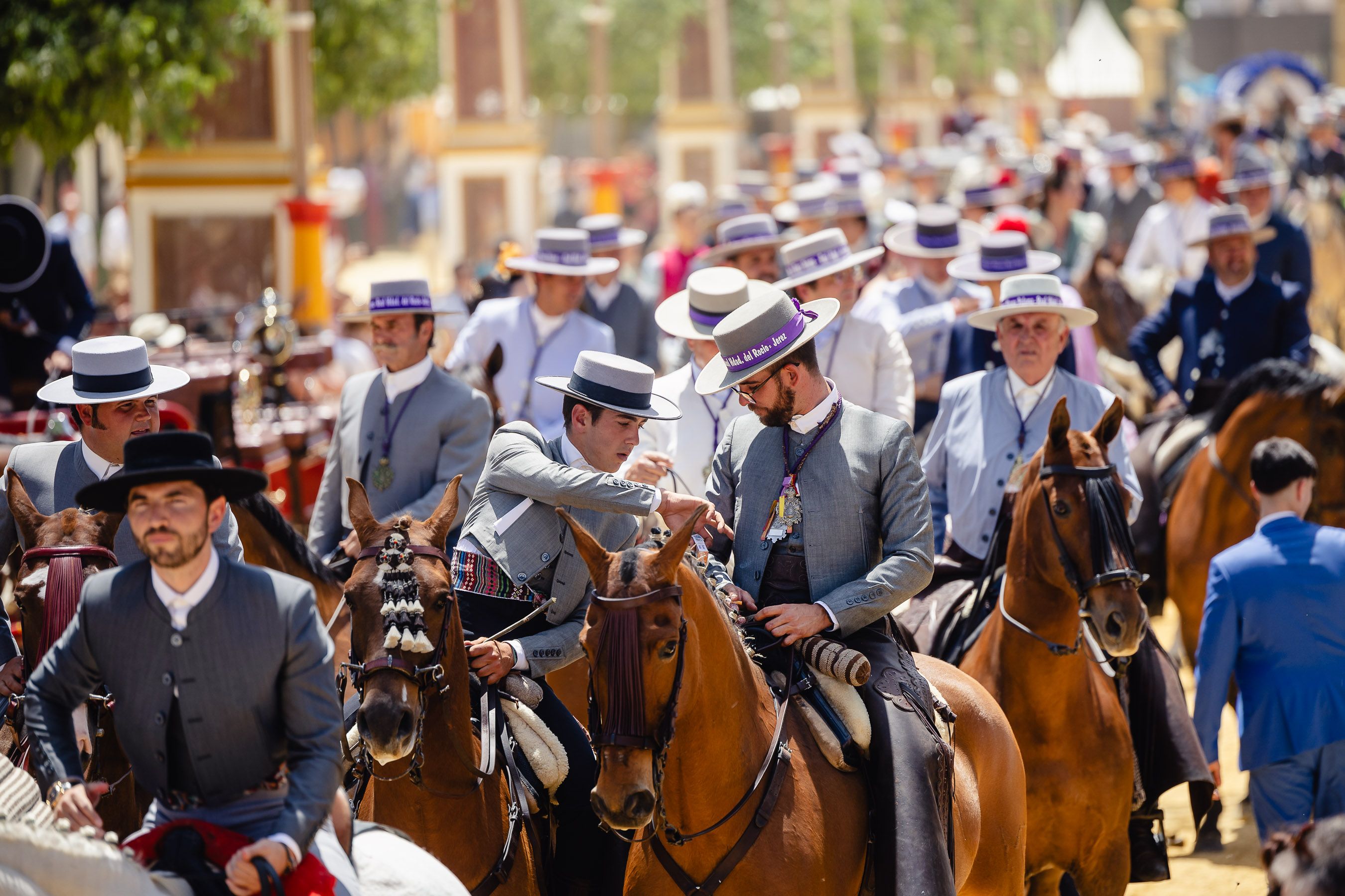 Los rocieros de Jerez reciben el Caballo de Oro 2024 