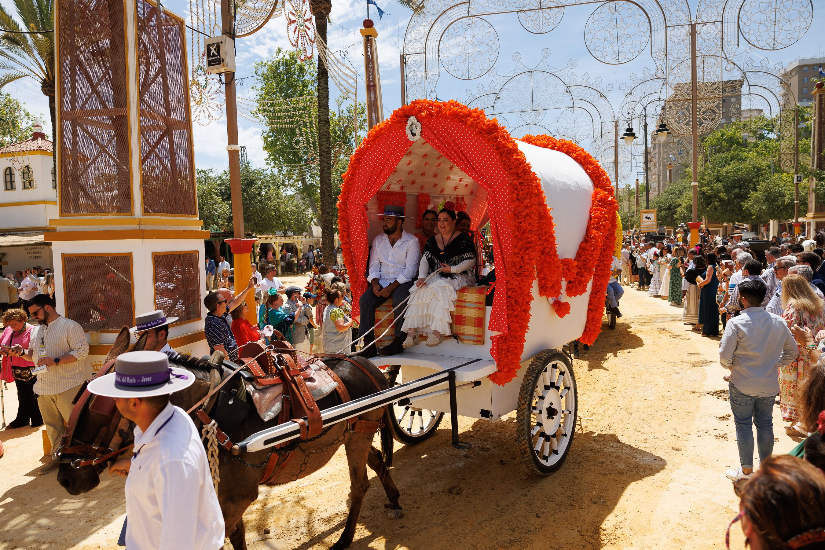 Los rocieros de Jerez reciben el Caballo de Oro 2024 