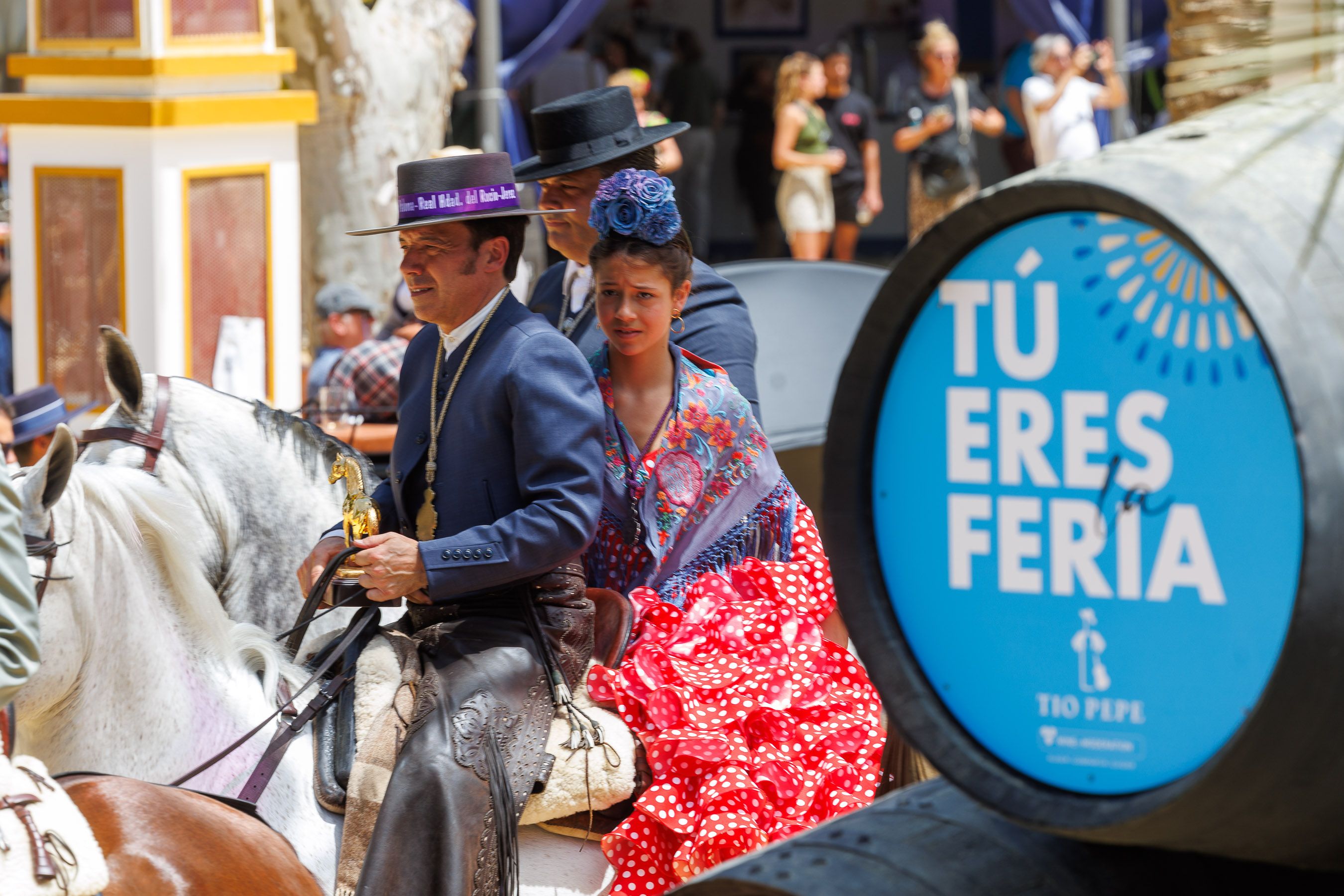 Los rocieros de Jerez reciben el Caballo de Oro 2024 