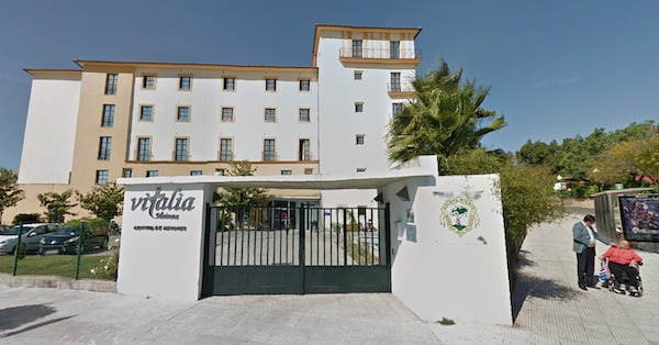 La residencia de Vitalia en Mairena, en una imagen de Google Maps.