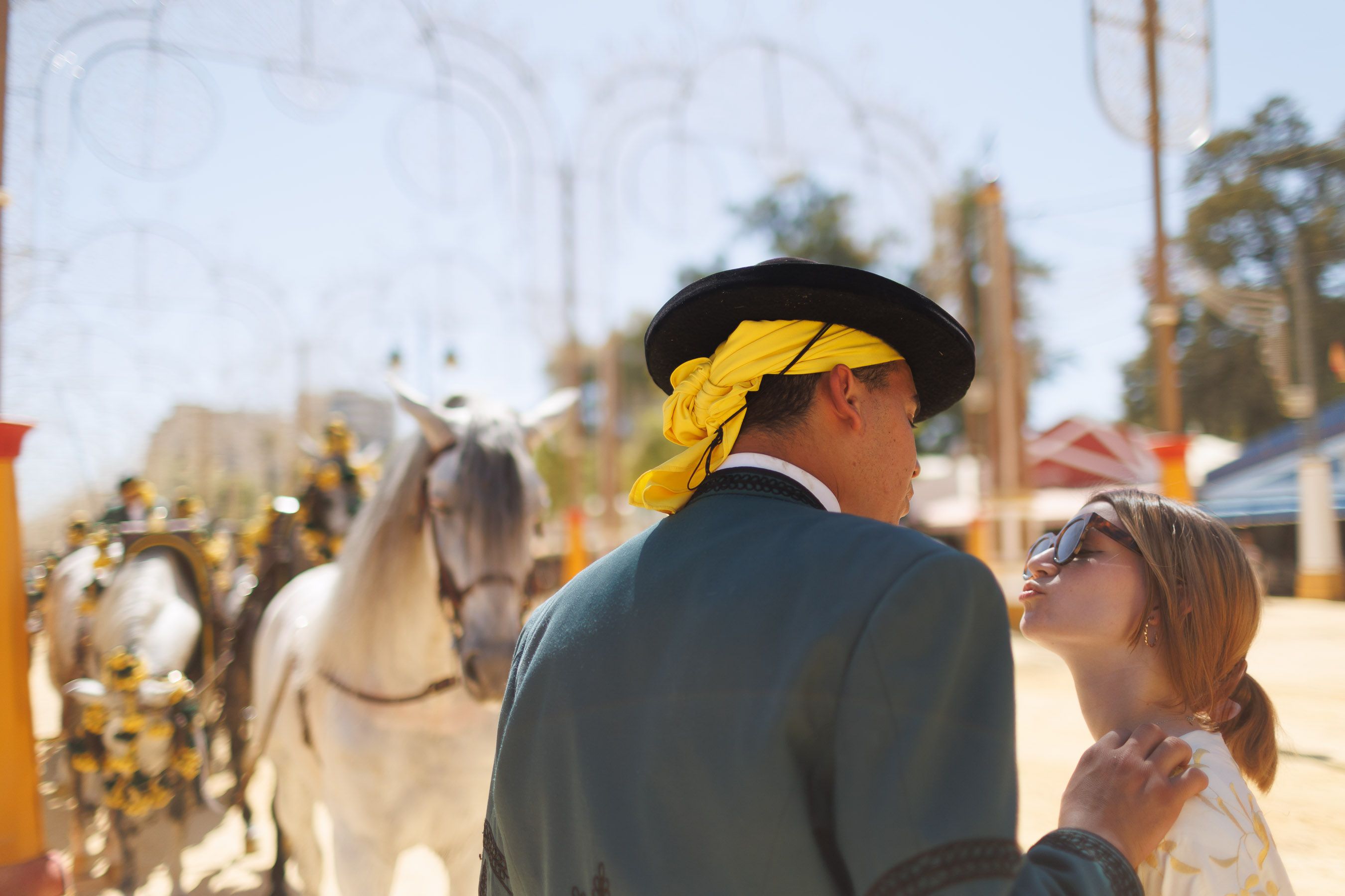 El sábado de la Feria de Jerez, en imágenes.