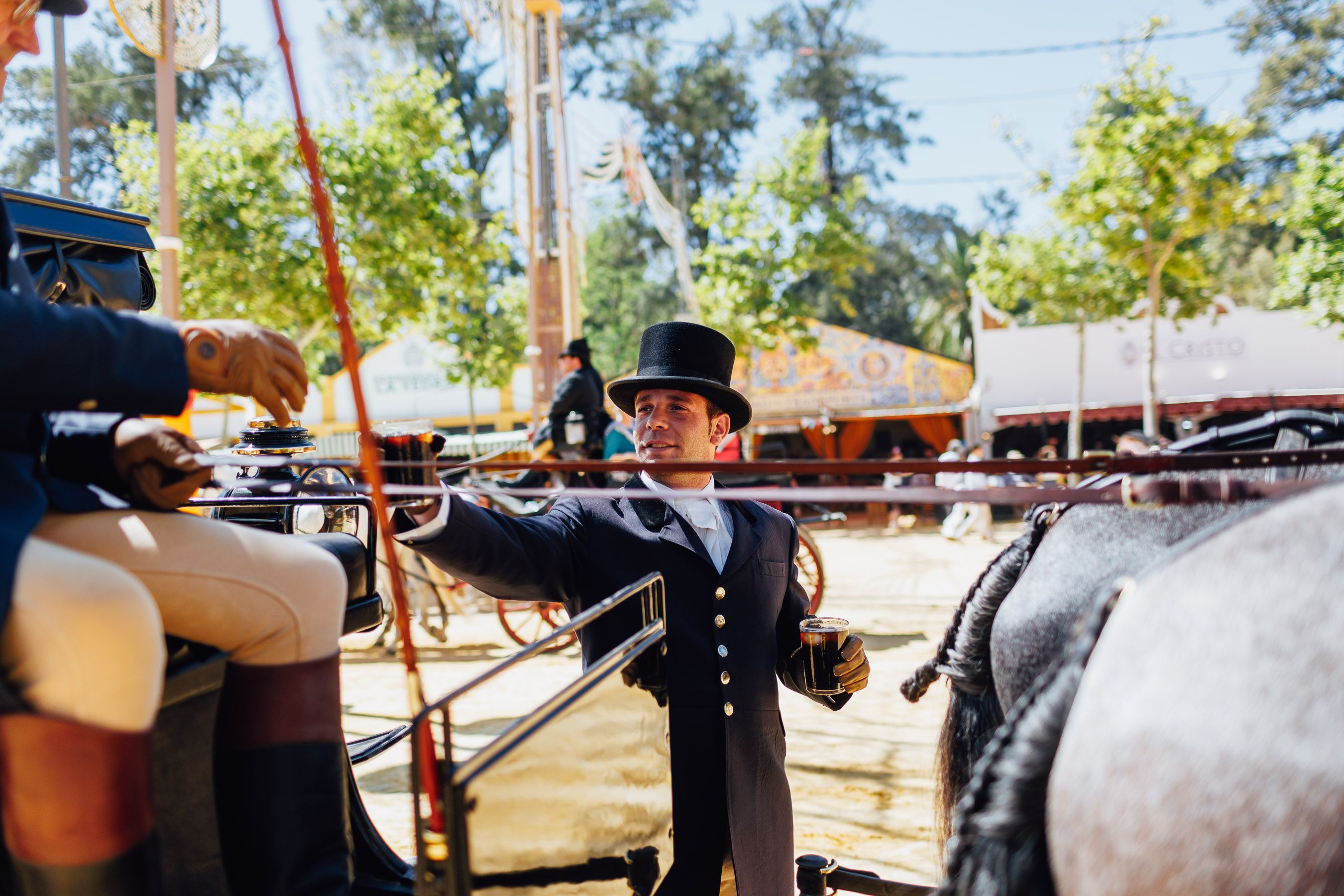 El sábado de la Feria de Jerez, en imágenes.