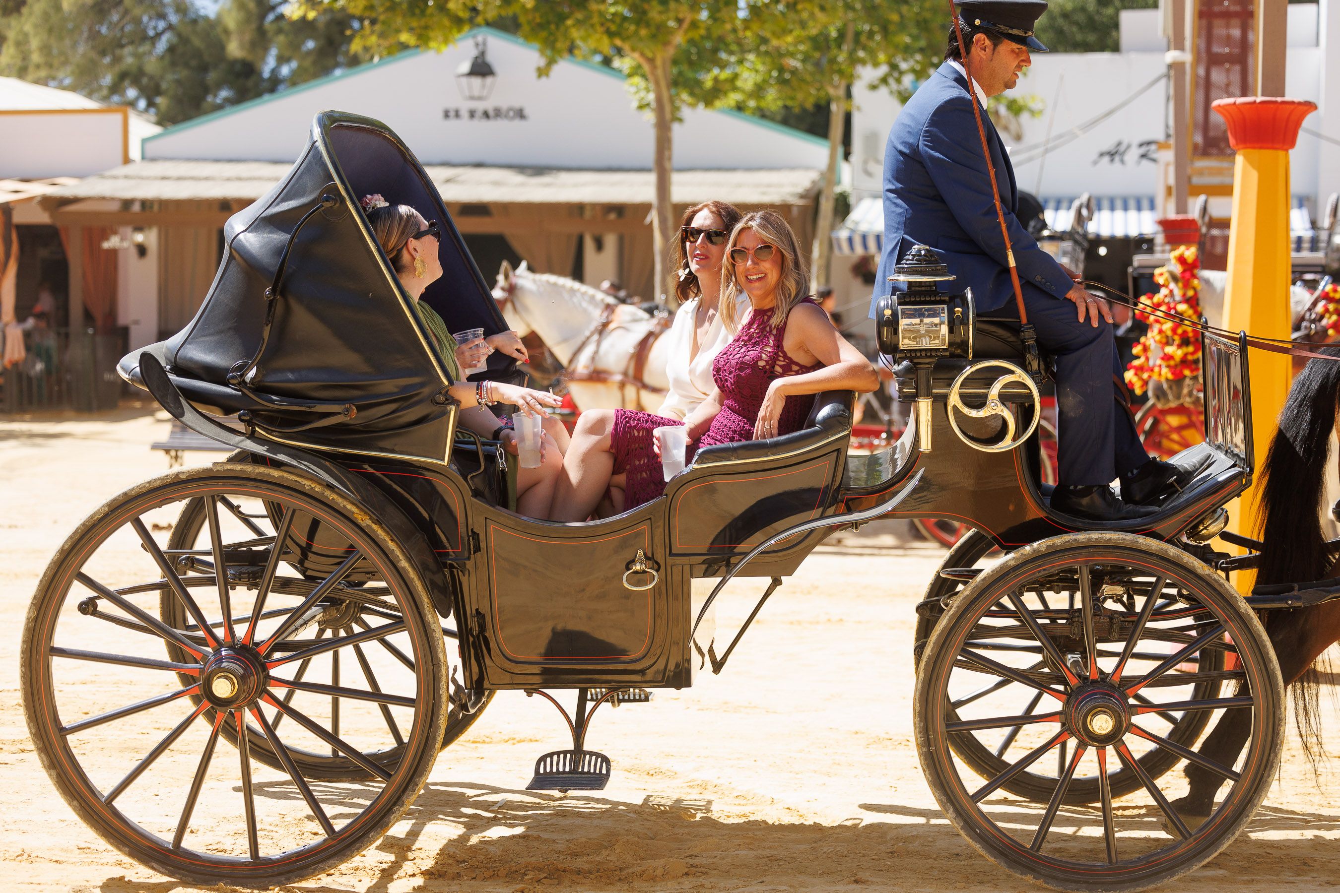 El sábado de la Feria de Jerez, en imágenes.