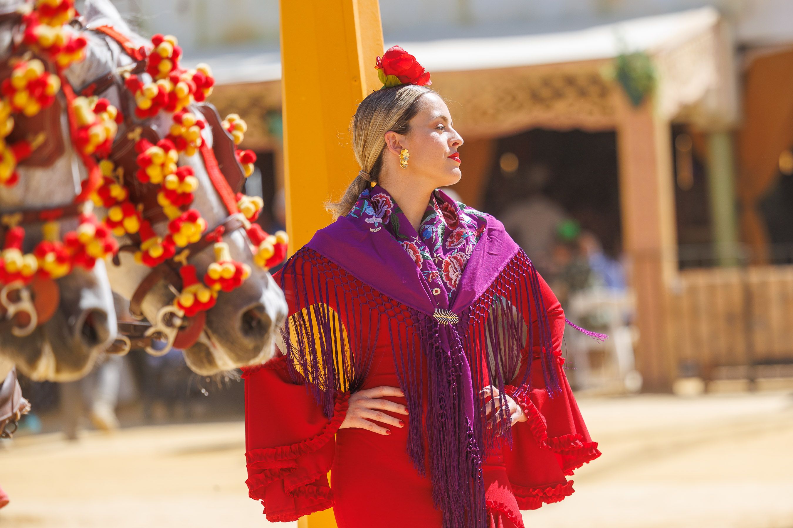 El sábado de la Feria de Jerez, en imágenes.