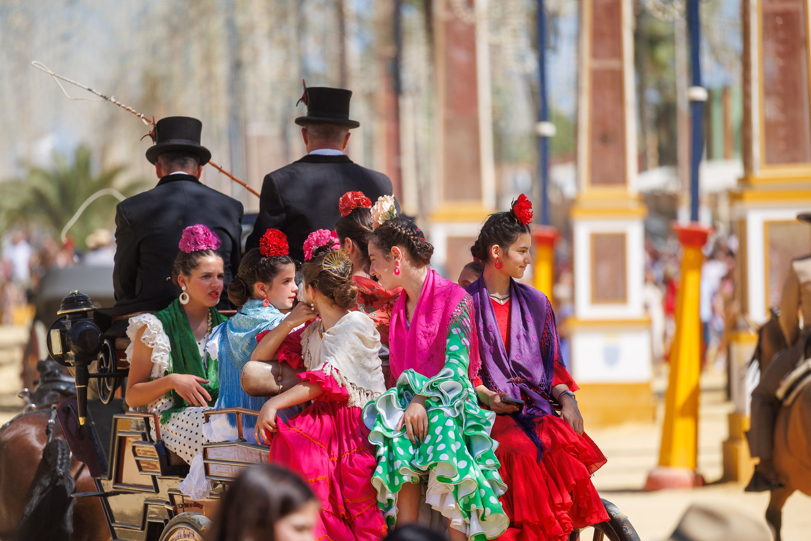 El sábado de la Feria de Jerez, en imágenes.