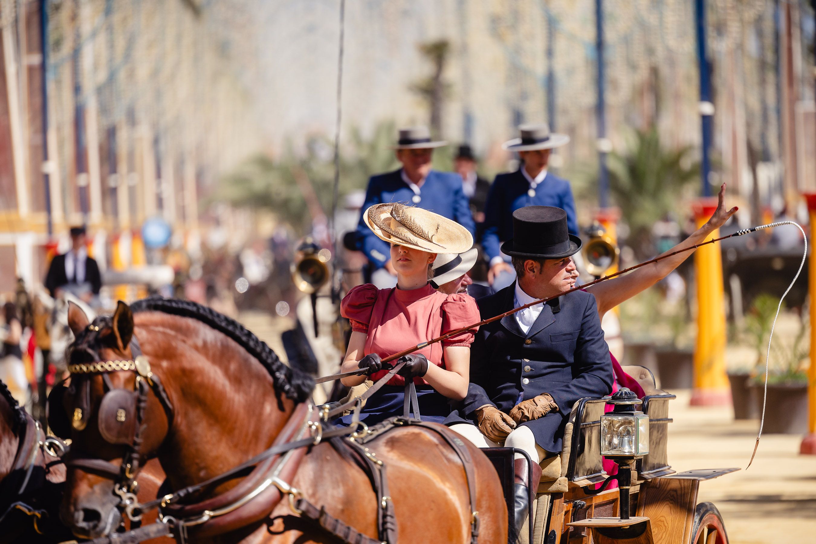 El sábado de la Feria de Jerez, en imágenes.