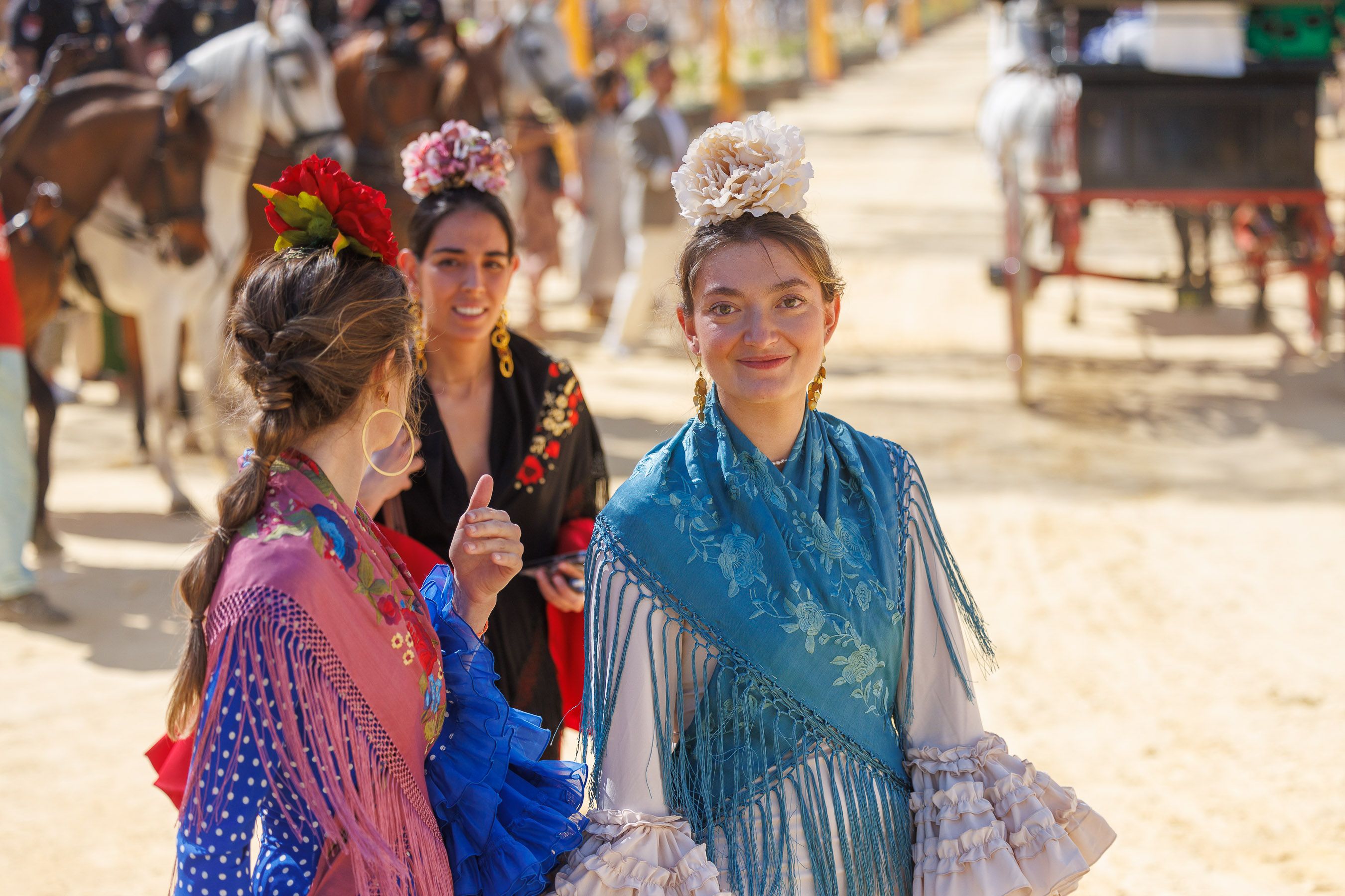El sábado de la Feria de Jerez, en imágenes.