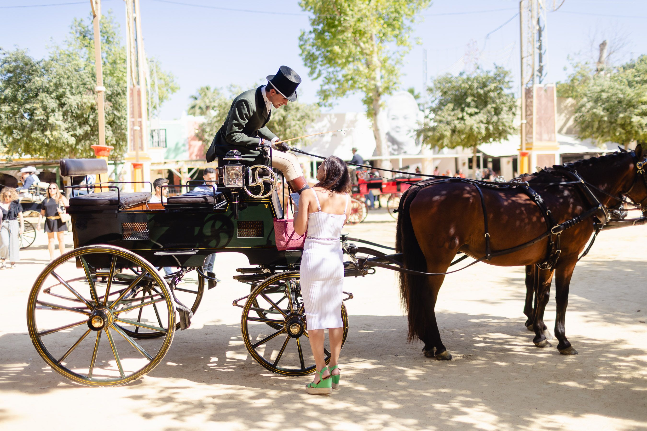 El sábado de la Feria de Jerez, en imágenes.